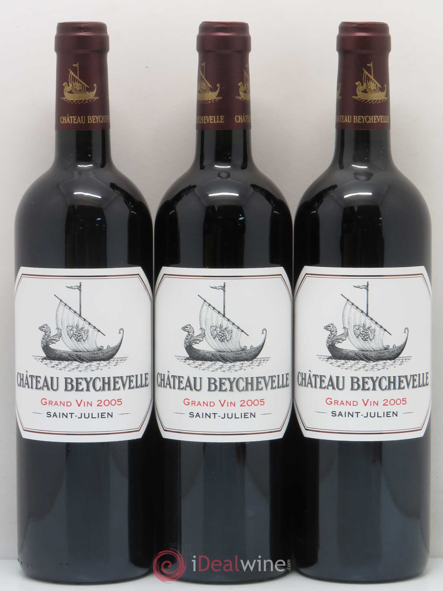 Château Beychevelle 4ème Grand Cru Classé 2005 - Lot de 12 bouteilles - 3