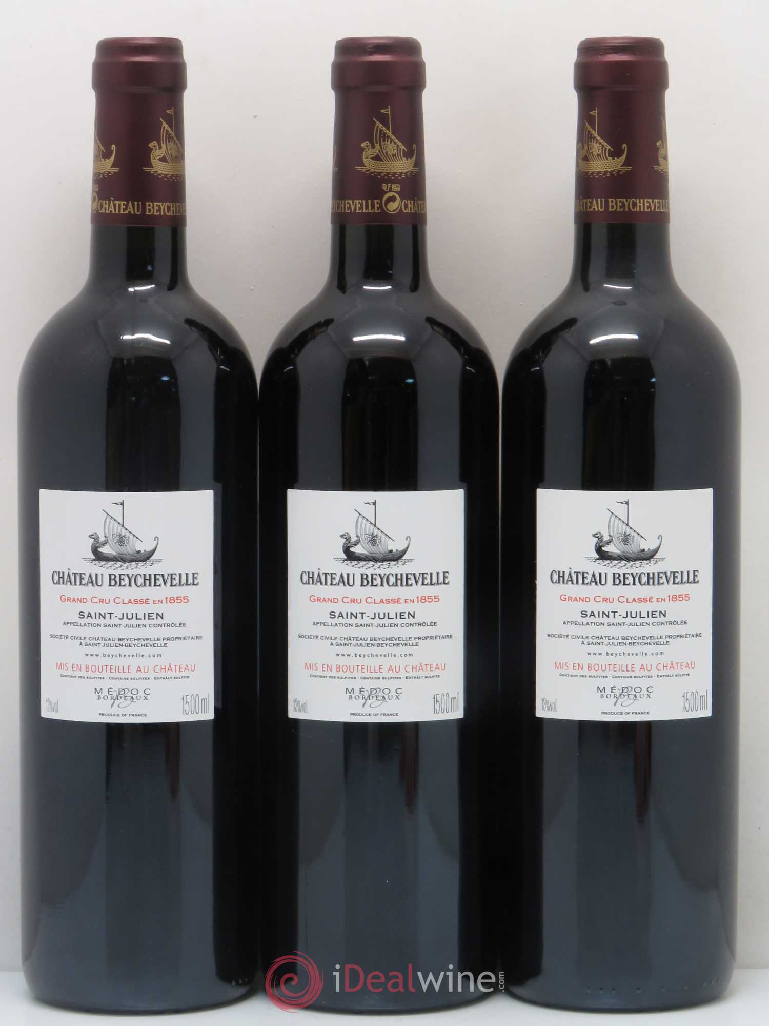 Château Beychevelle 4ème Grand Cru Classé 2005 - Lot de 12 bouteilles - 4