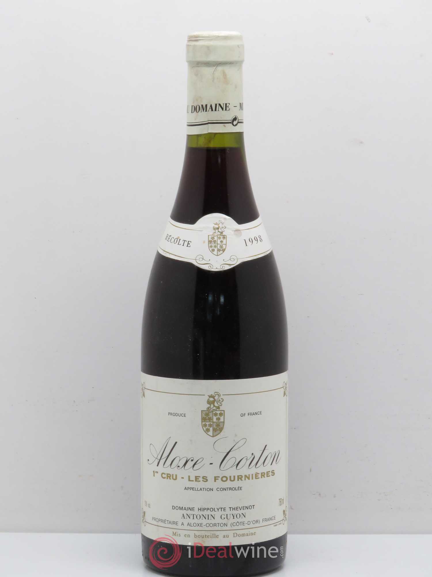 Aloxe-Corton 1er Cru Les Fournieres Antonin Guyon 1998 - Posten von 1 Flasche - 0