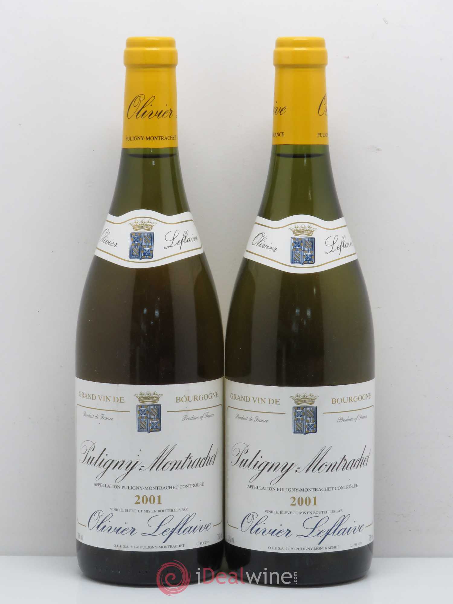 Puligny-Montrachet Olivier Leflaive 2001 - Lot de 5 bouteilles - 2