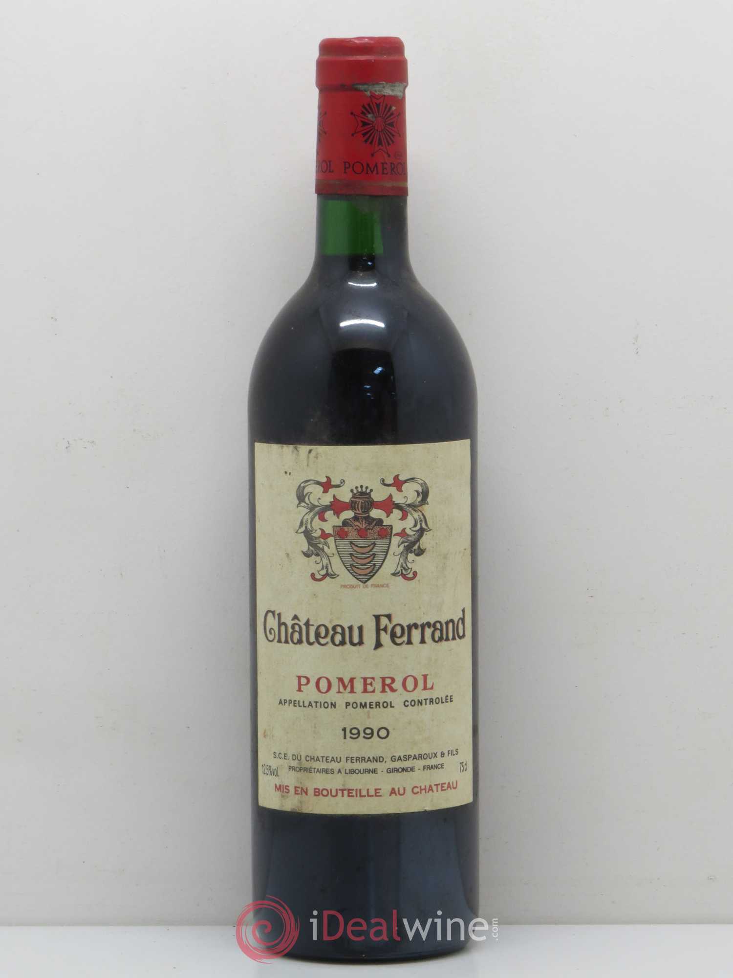 Château Ferrand 1990 - Posten von 1 Flasche - 0