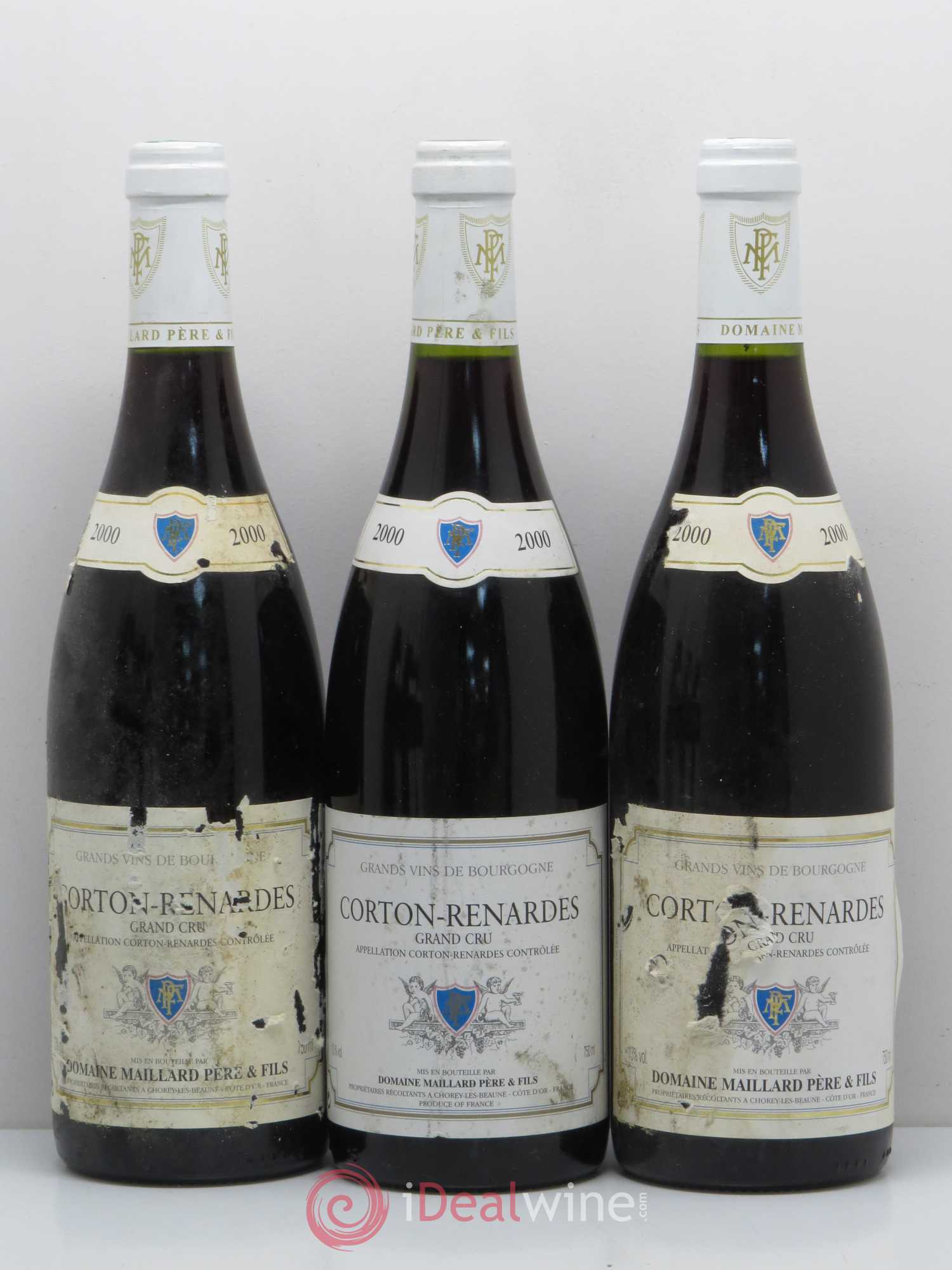Corton Grand Cru Renardes Domaine Maillard 2000 - Posten von 6 Flaschen - 1