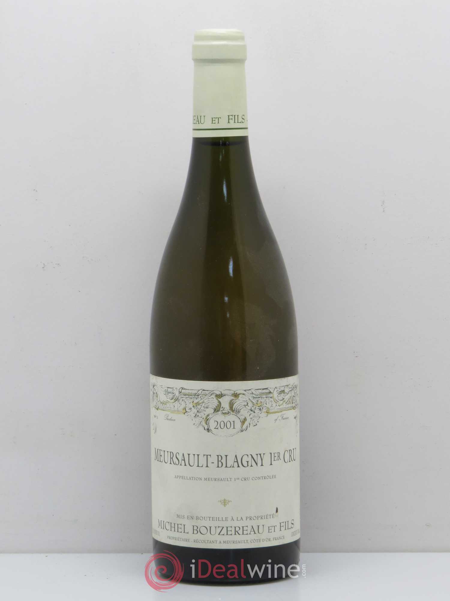 Meursault 1er Cru Blagny Domaine Michel Bouzereau 2001 - Posten von 1 Flasche - 0