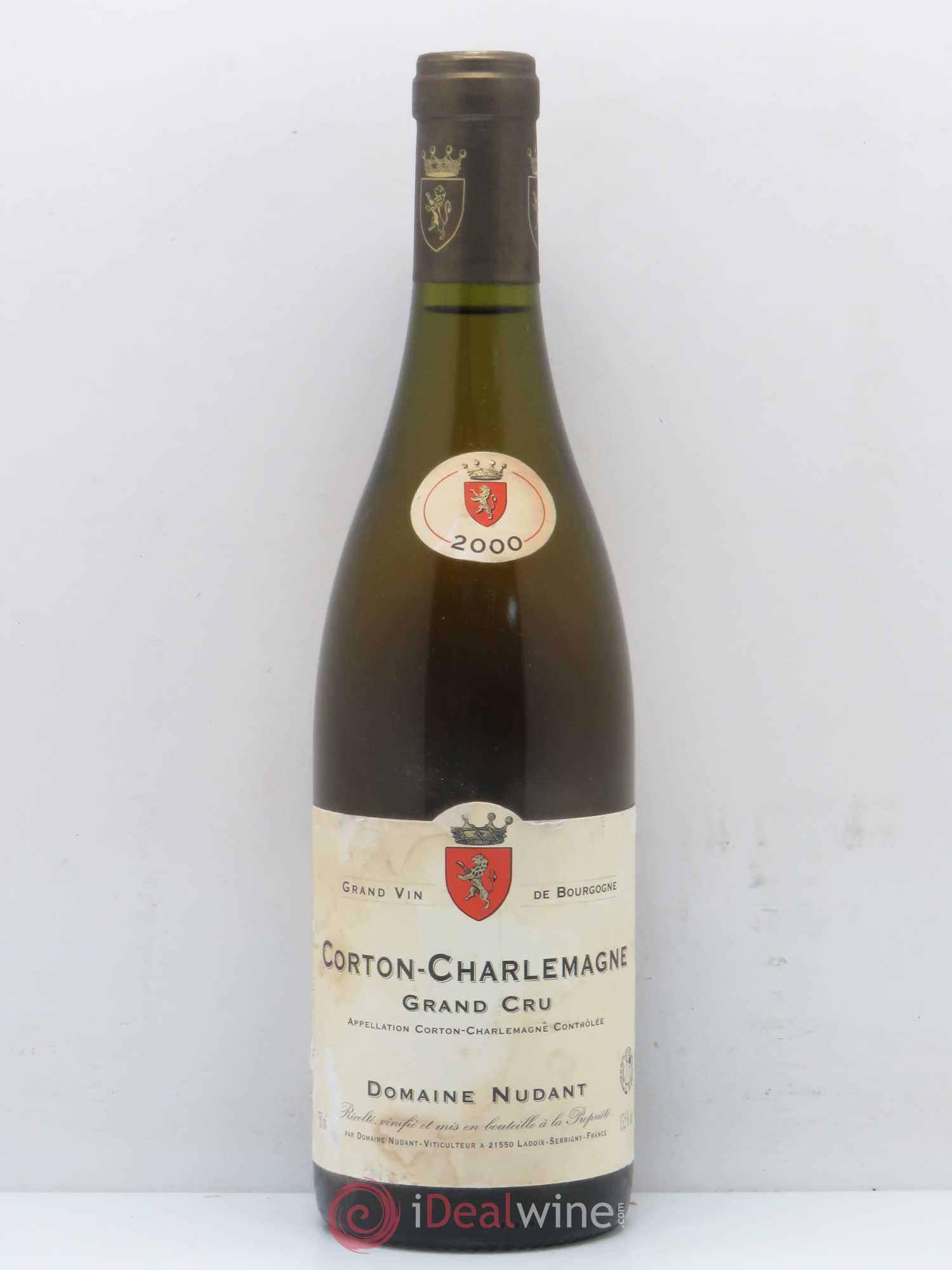 Corton-Charlemagne Grand Cru Domaine Nudant 2000 - Lot de 1 bouteille - 0