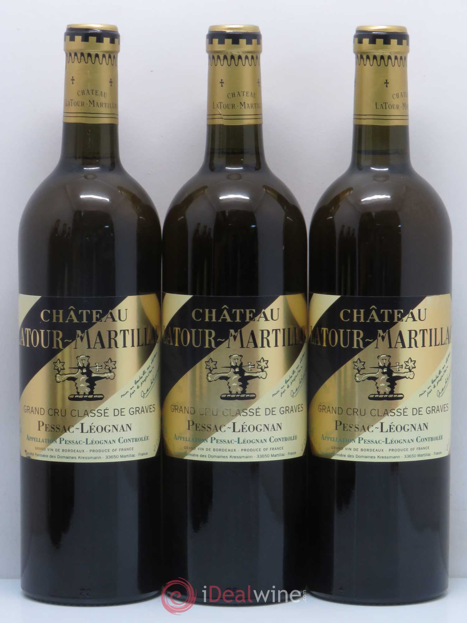 Château Latour-Martillac Cru Classé de Graves 2003 - Lot de 6 bouteilles - 1