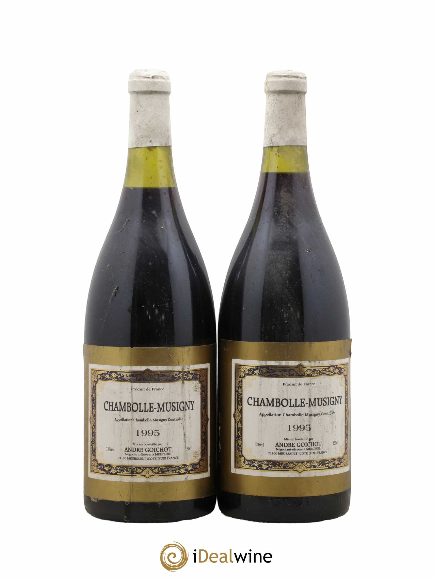 Chambolle-Musigny A.Goichot 1995 - Posten von 2 Magnum - 0
