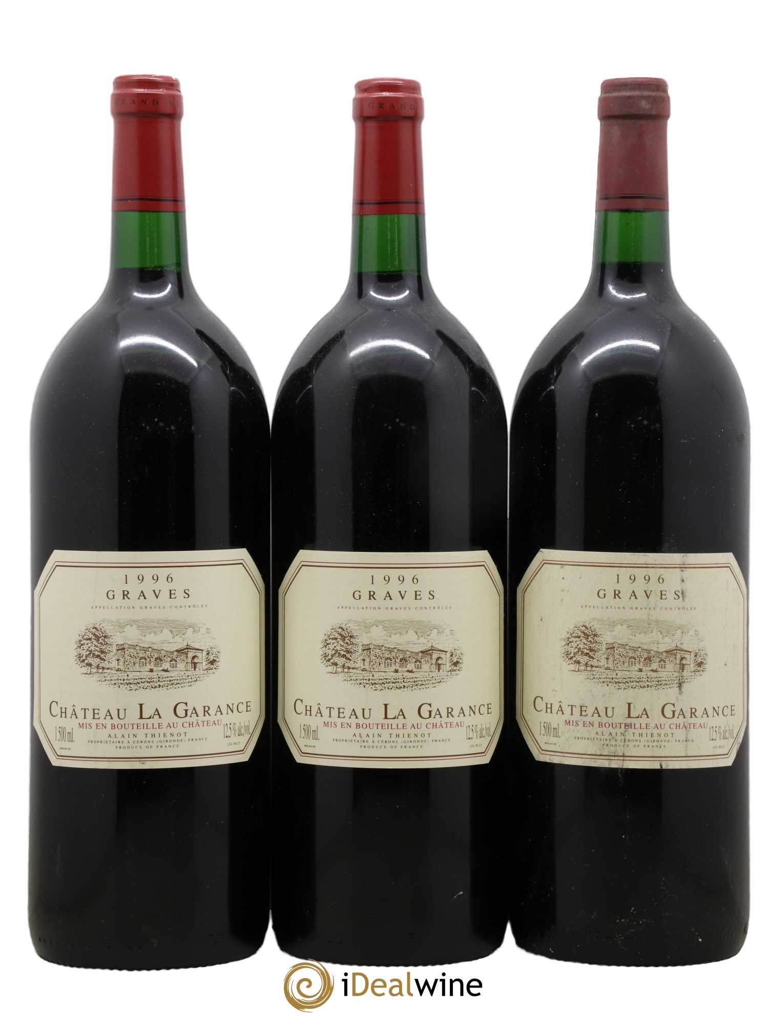 Graves Château La Garance 1996 - Lot de 6 magnums - 1