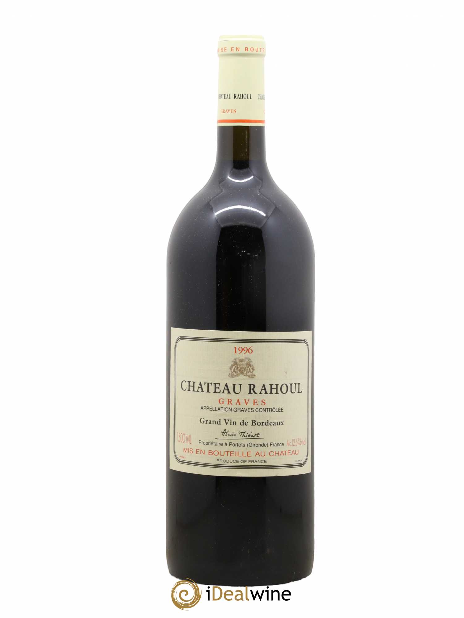 Château Rahoul 1996 - Lot de 1 magnum - 0