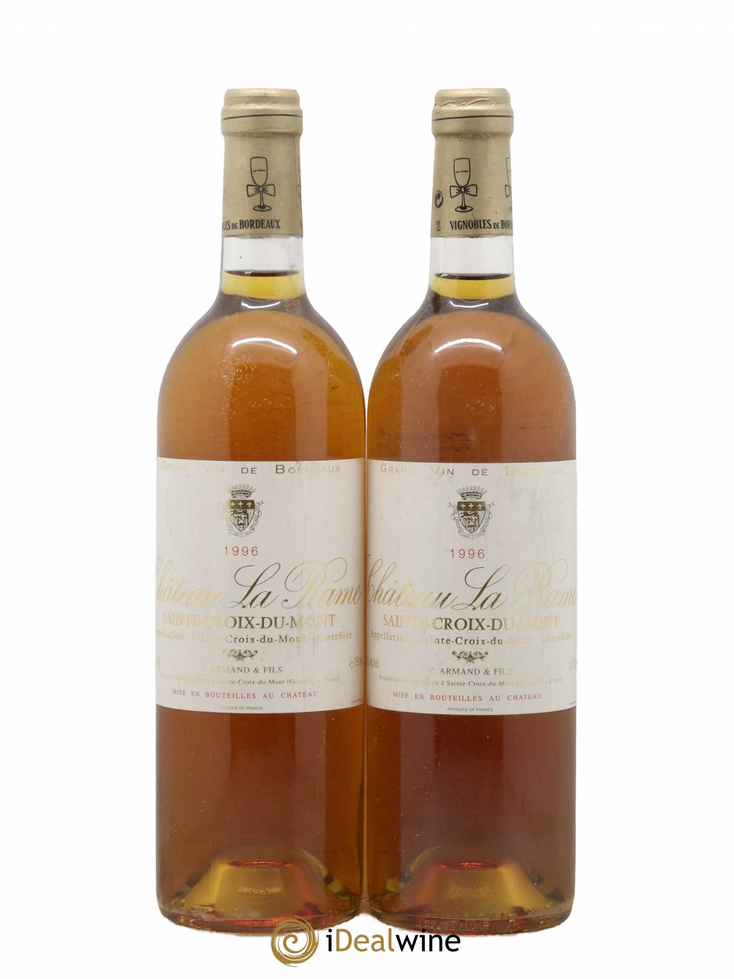 Sainte-Croix-du-Mont Château La Rame 1996 - Lotto di 2 bottiglie - 0