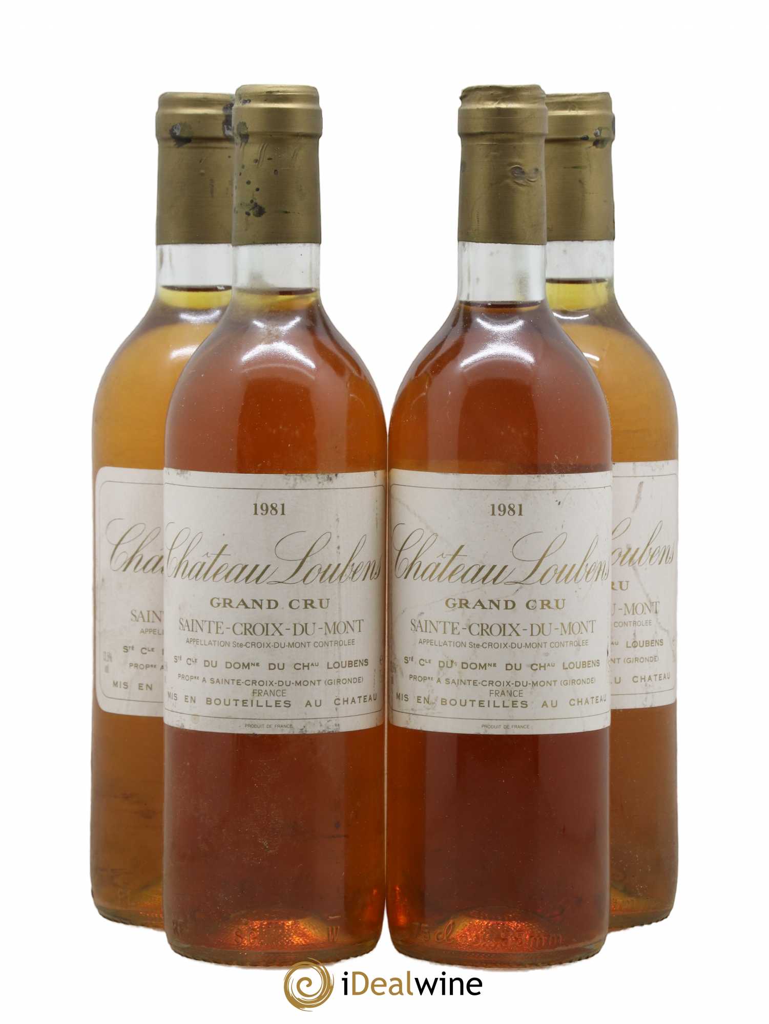 Château Loubens 1981 - Lotto di 4 bottiglie - 0