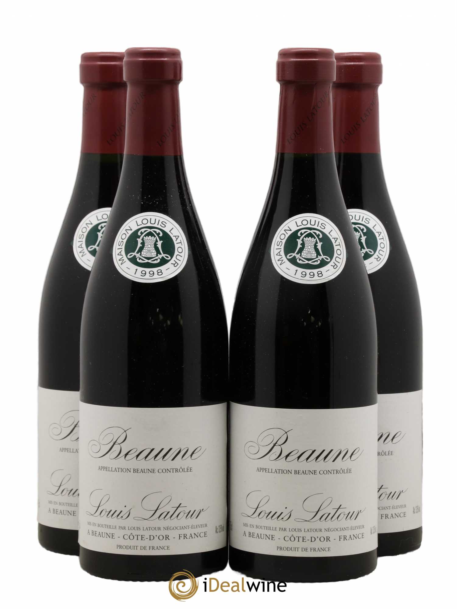 Beaune Latour 1998 - Lot de 4 bouteilles - 0