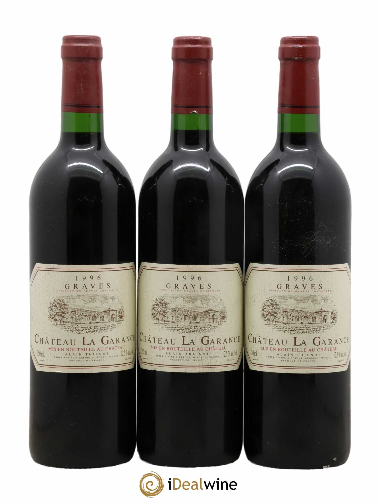 Graves Château La Garance 1996 - Lot de 6 bouteilles - 2