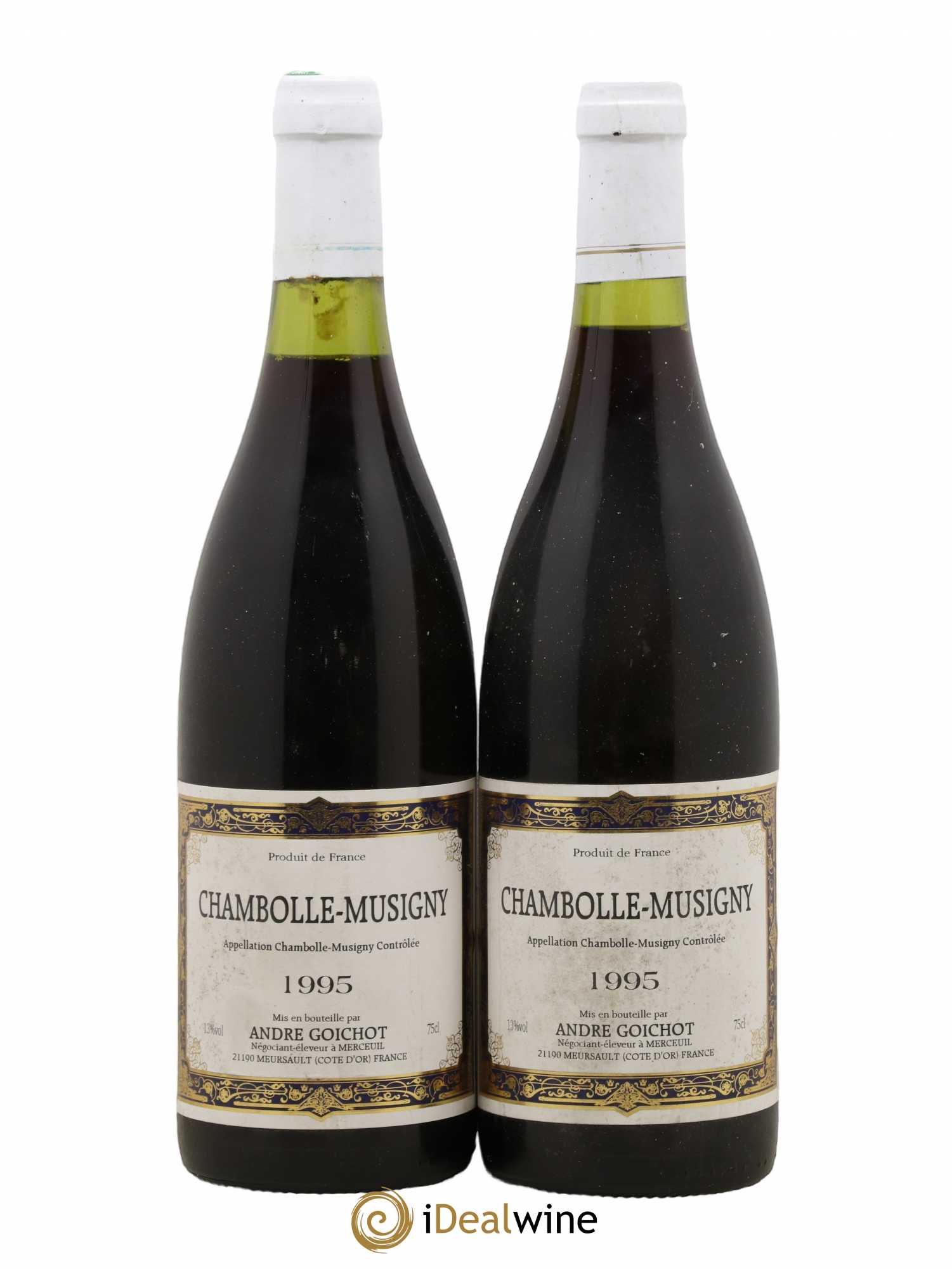 Chambolle-Musigny A. Goichot 1995 - Lot de 2 bouteilles - 0