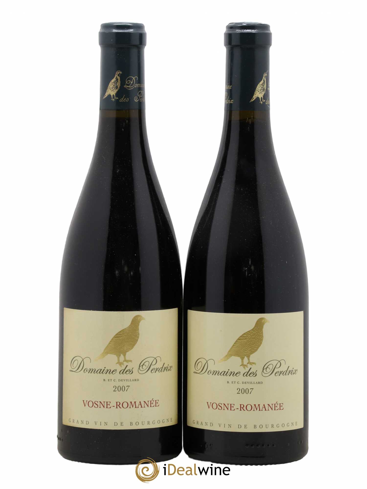 Vosne-Romanée Domaine des Perdrix 2007 - Posten von 2 Flaschen - 0
