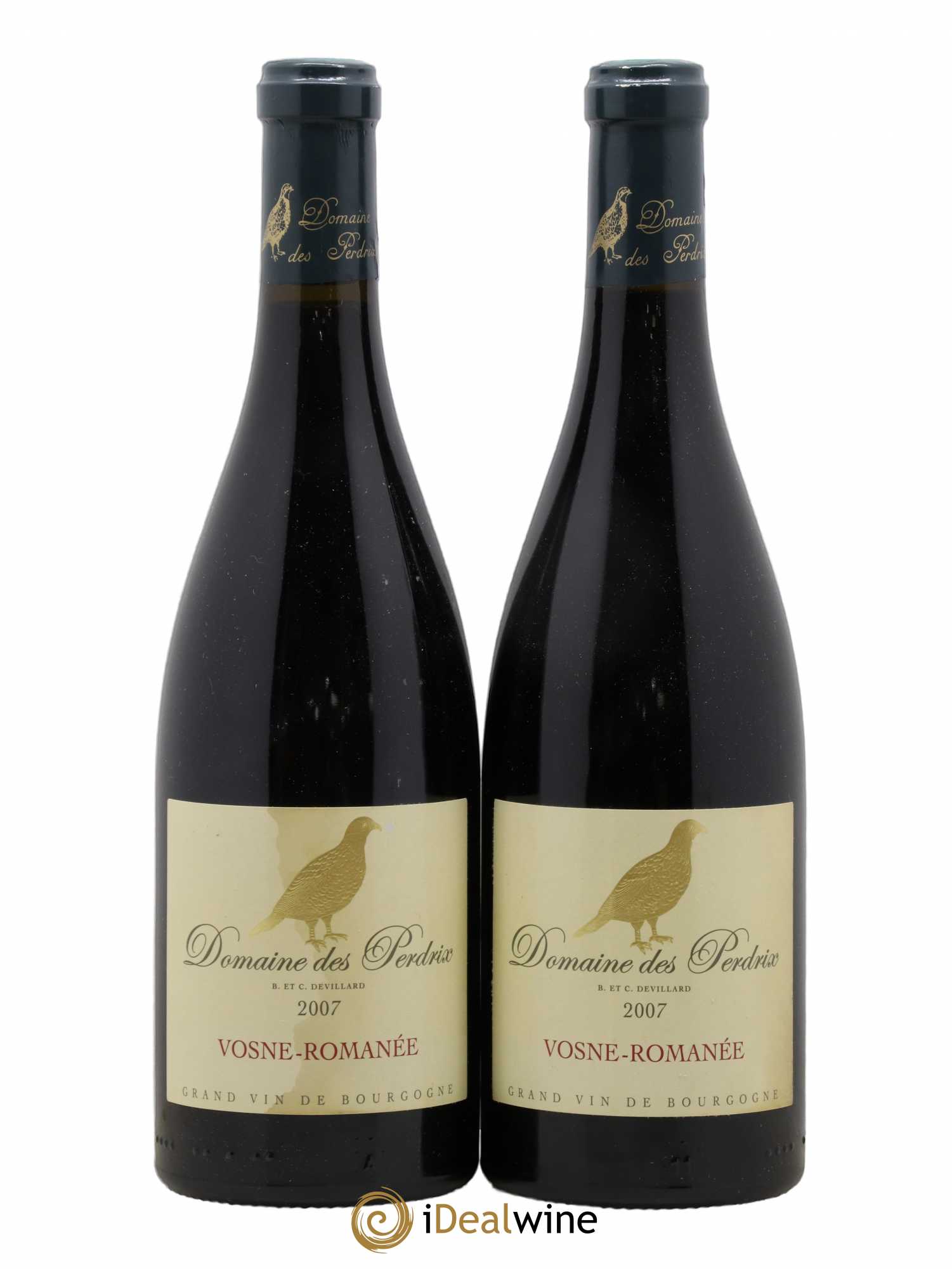 Vosne-Romanée Domaine des Perdrix 2007 - Posten von 2 Flaschen - 0