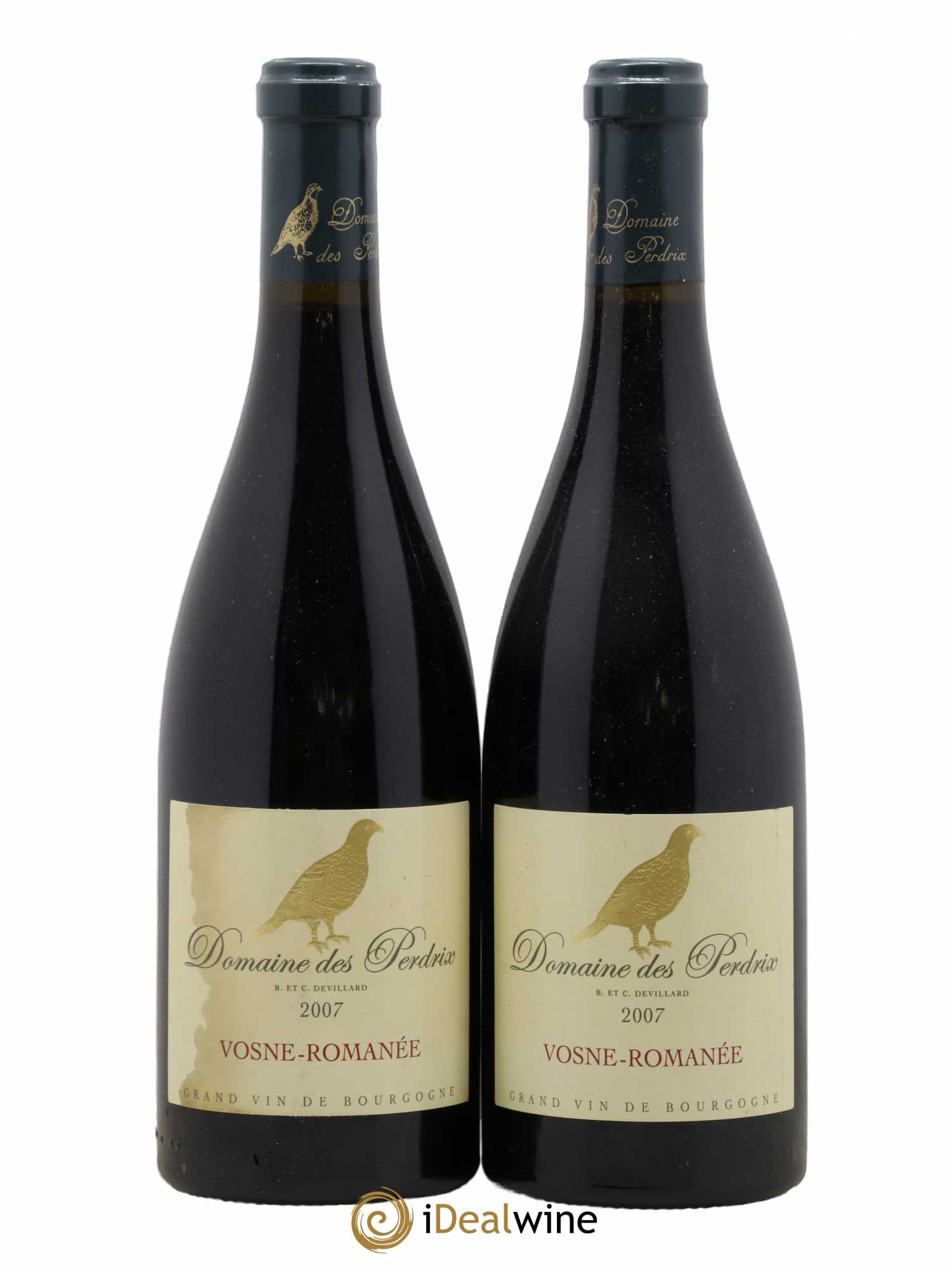 Vosne-Romanée Domaine des Perdrix 2007 - Posten von 2 Flaschen - 0