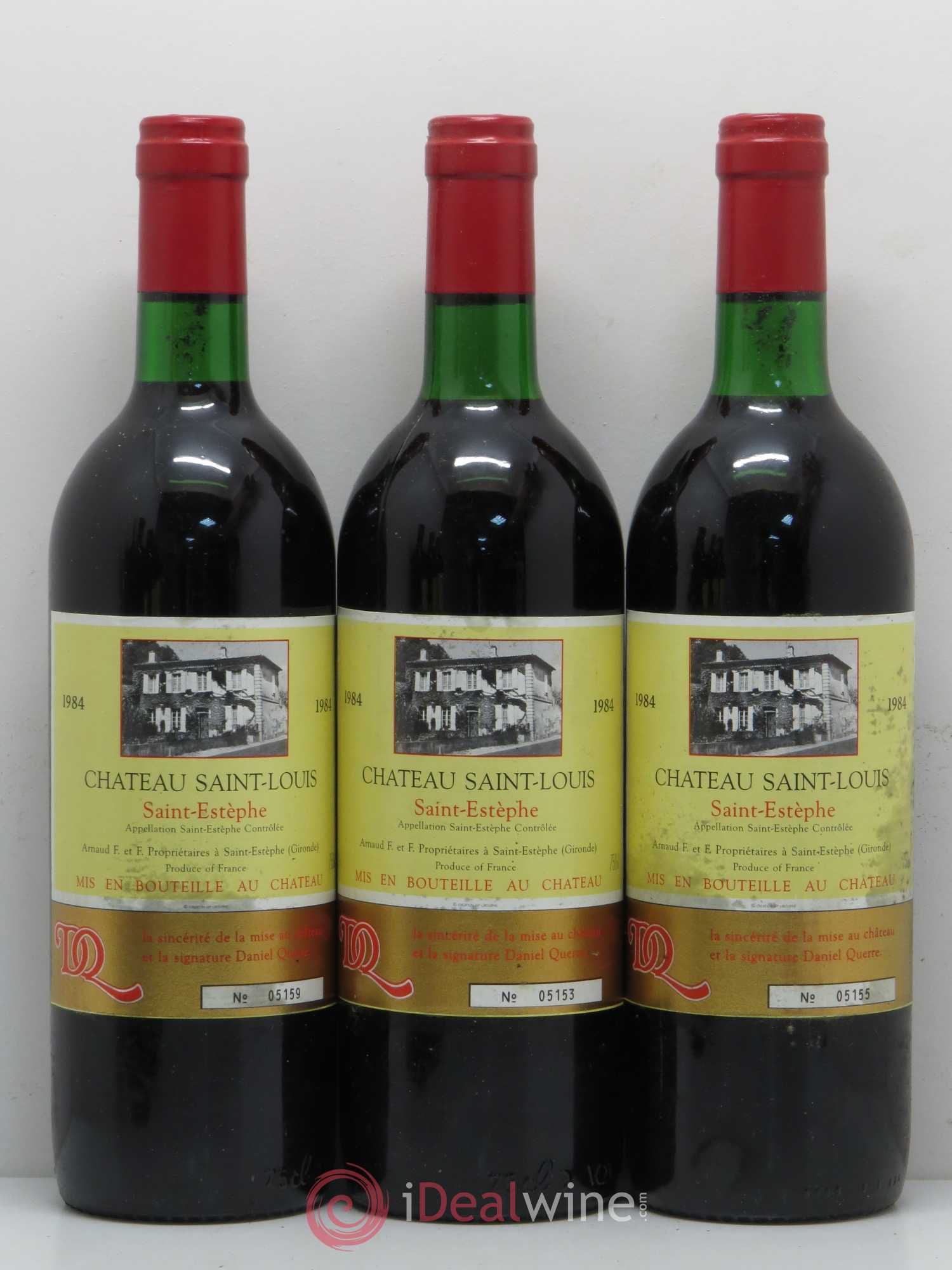 Bordeaux Château Saint Louis (sans prix de réserve) 1984 - Posten von 6 Flaschen - 1