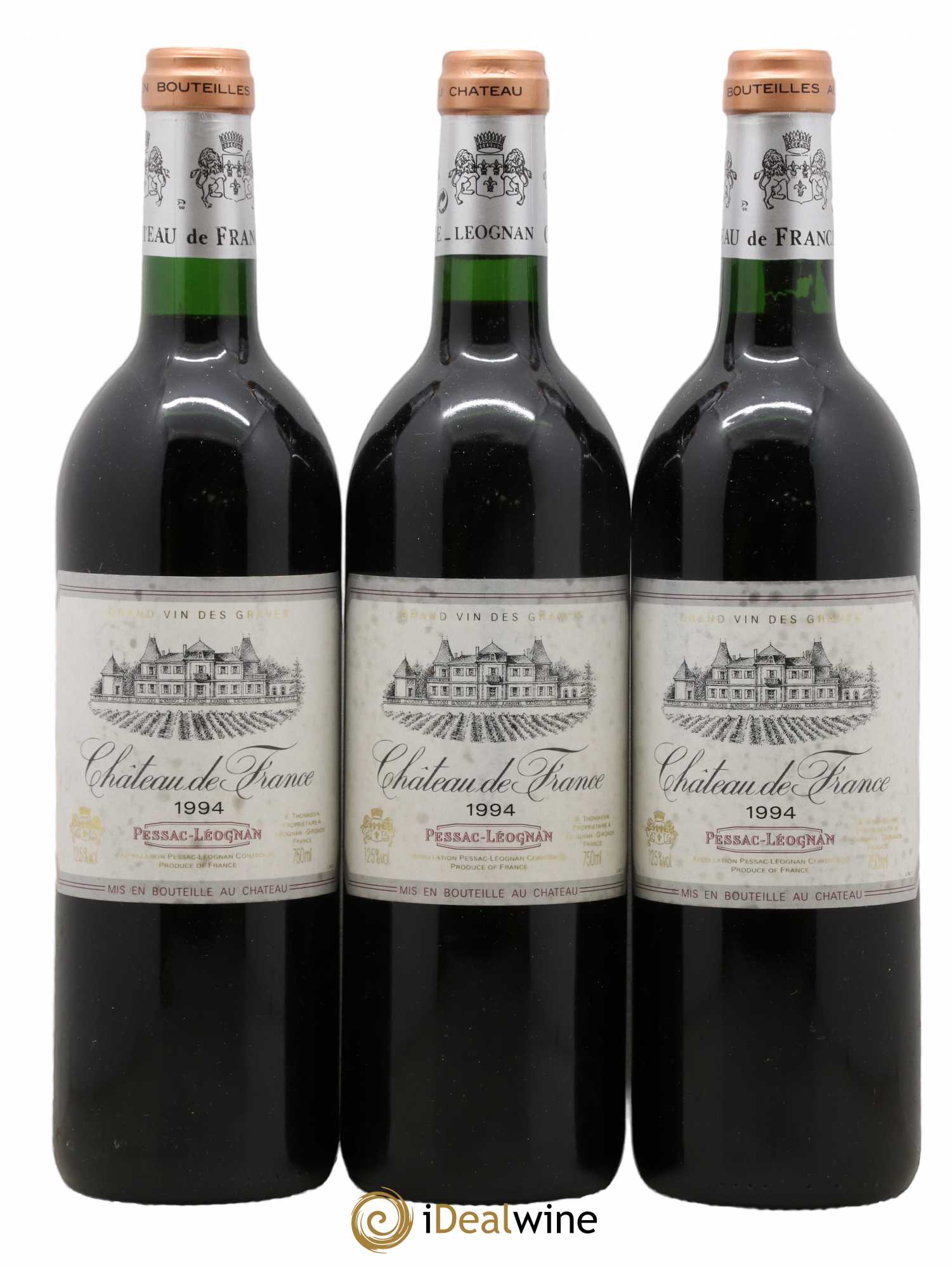 Château de France 1994 - Lot de 6 bouteilles - 1