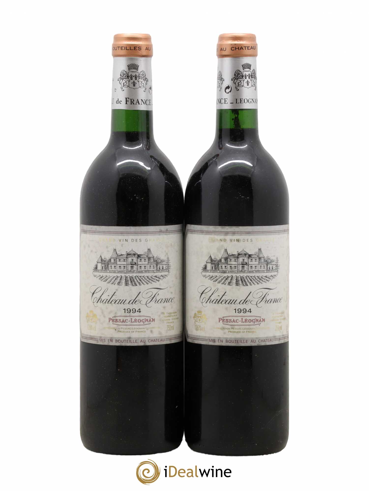 Château de France 1994 - Lot de 2 bouteilles - 0