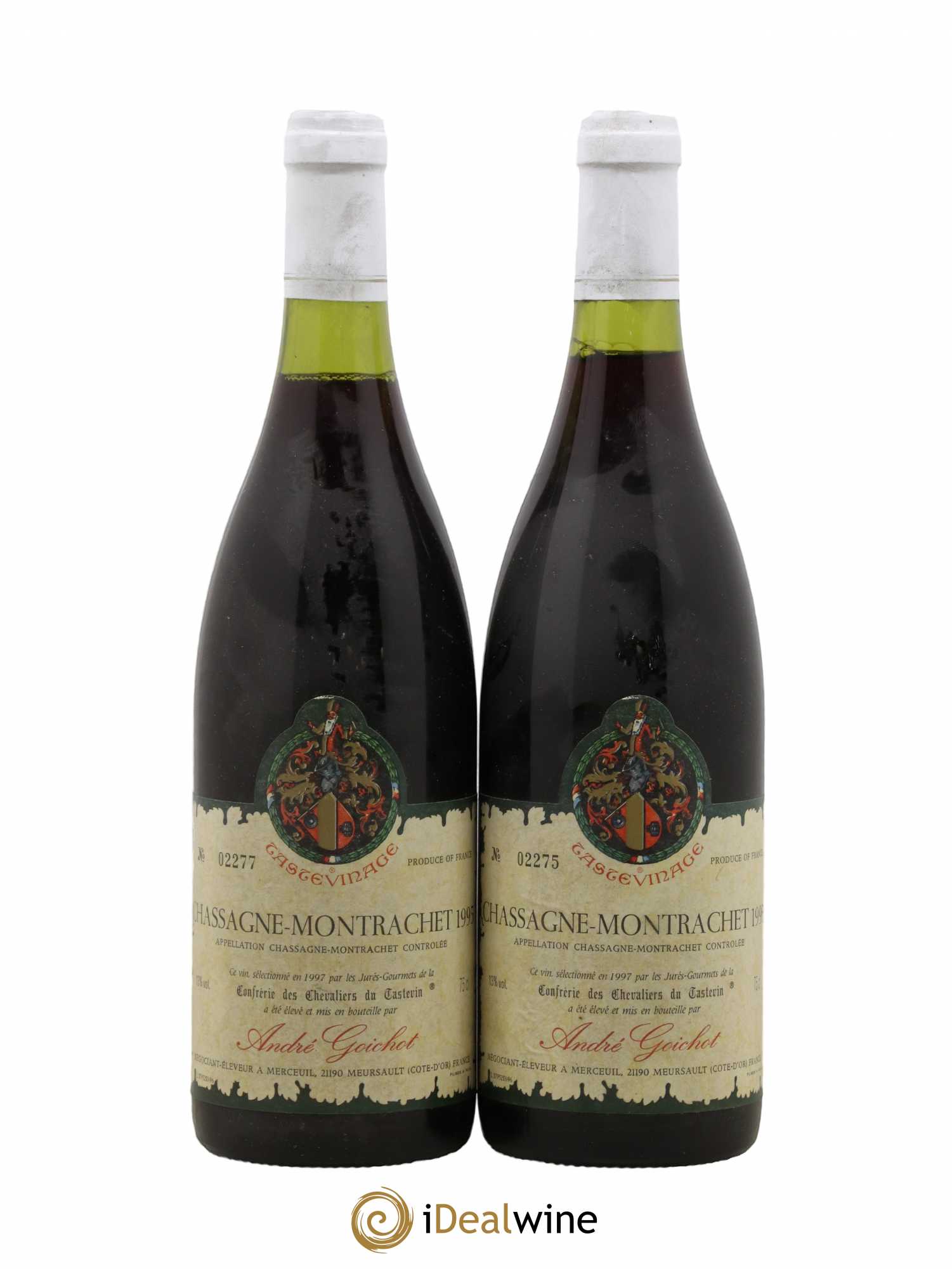 Chassagne-Montrachet Tastevine A. Goichot 1995 - Posten von 2 Flaschen - 0