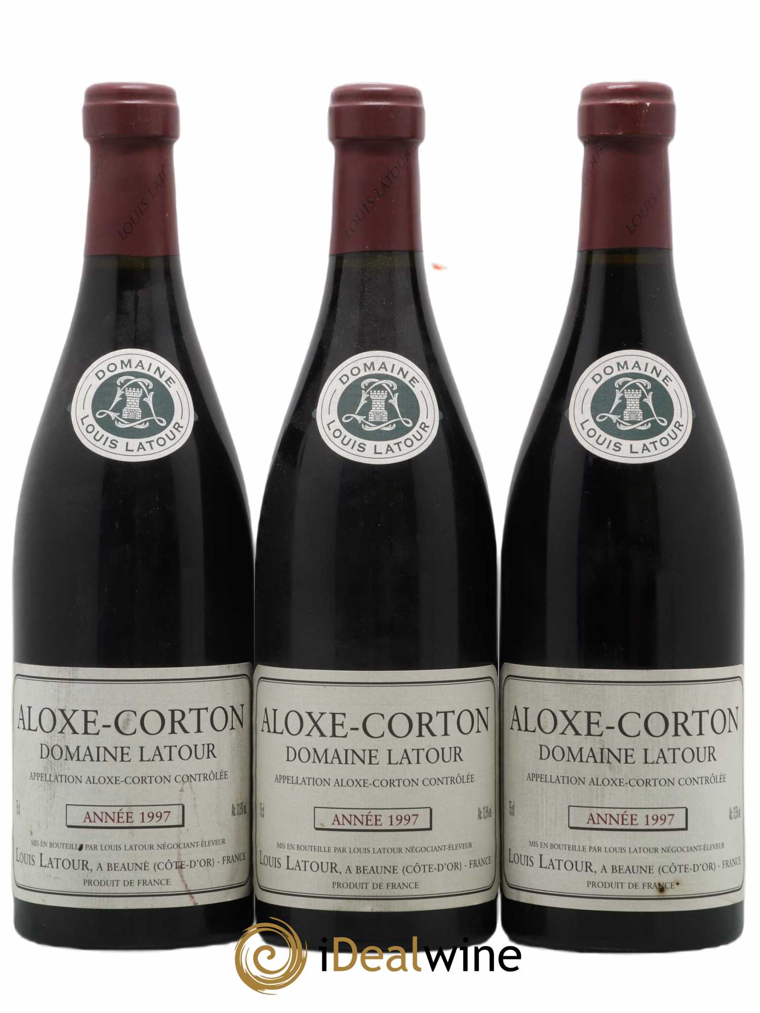 Aloxe-Corton Louis Latour 1997 - Lot de 3 bouteilles - 0