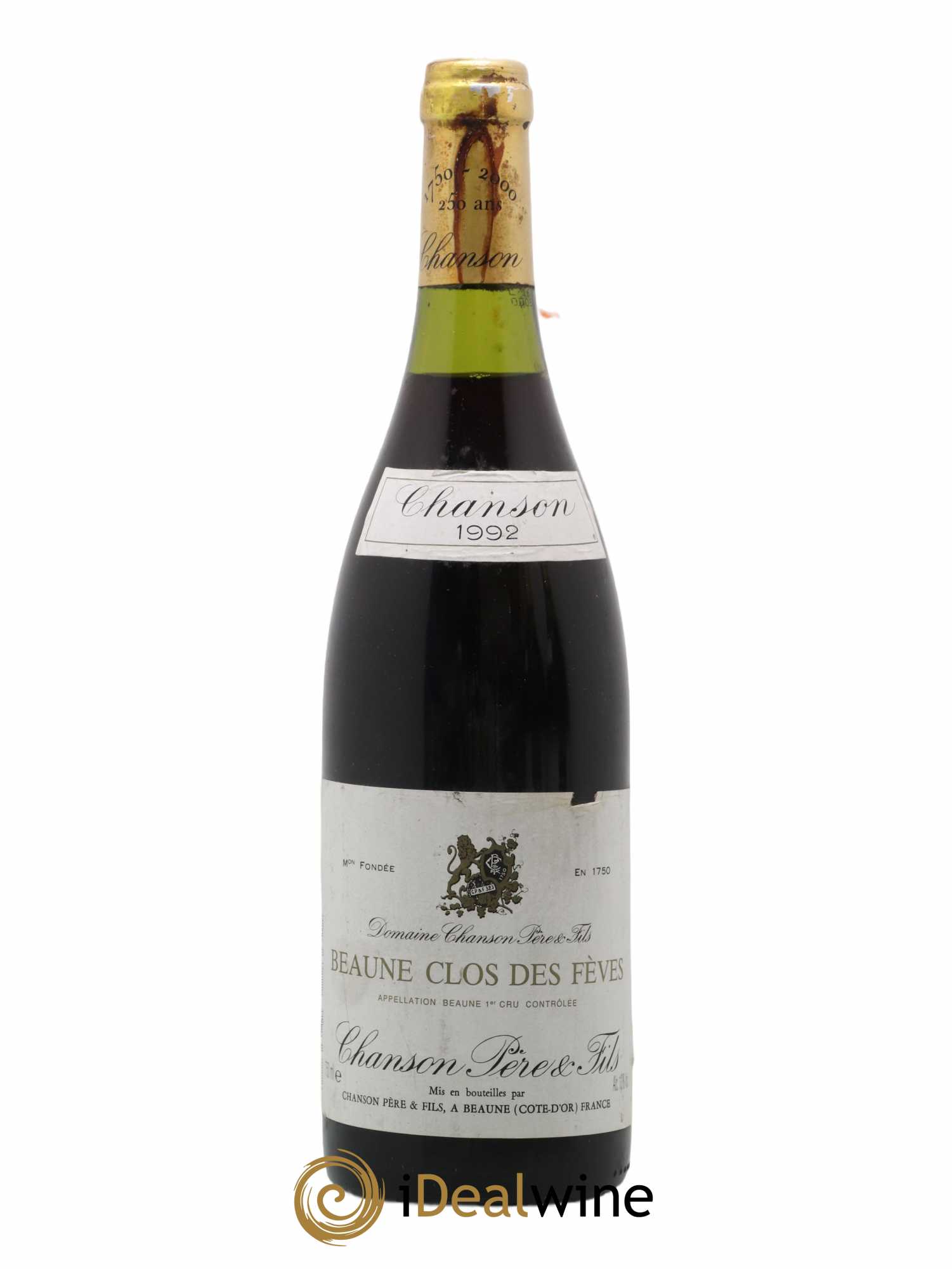 Beaune 1er Cru Clos des Fèves Chanson 1992 - Lot de 1 bouteille - 0