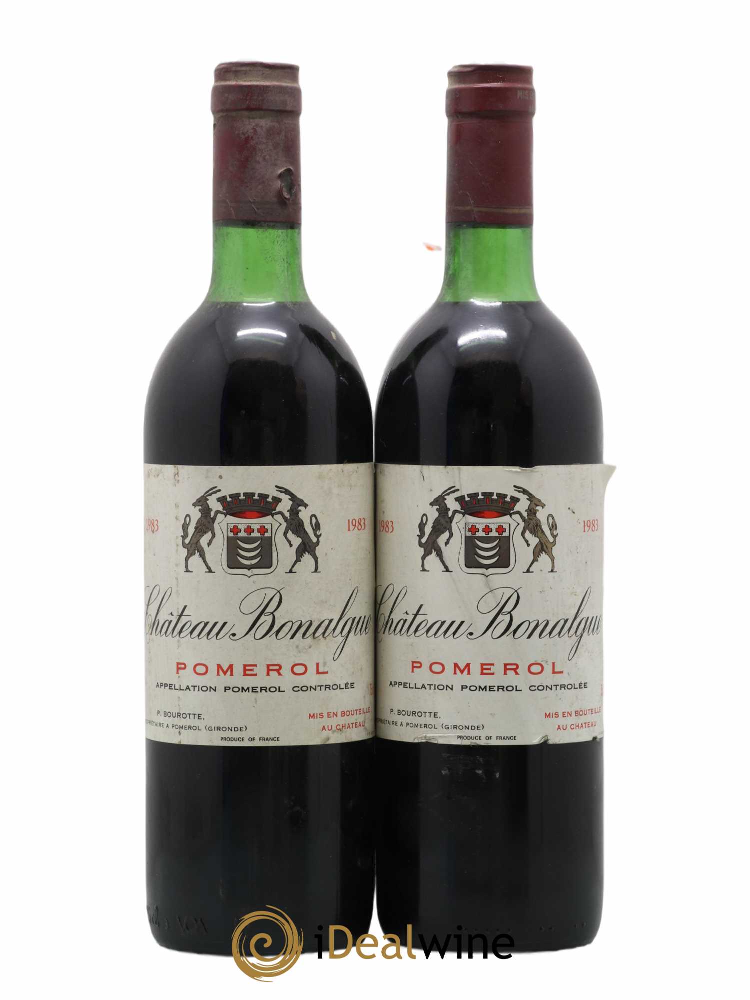 Château Bonalgue 1983 - Posten von 2 Flaschen - 0