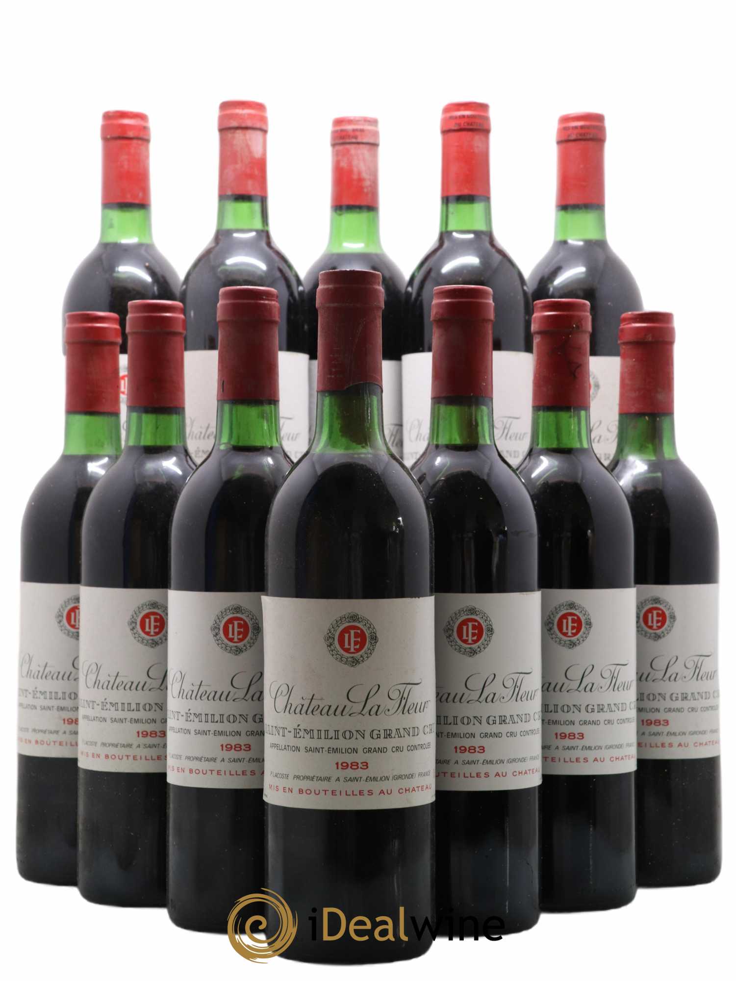 Château La Fleur 1983 - Lot de 12 bouteilles - 0