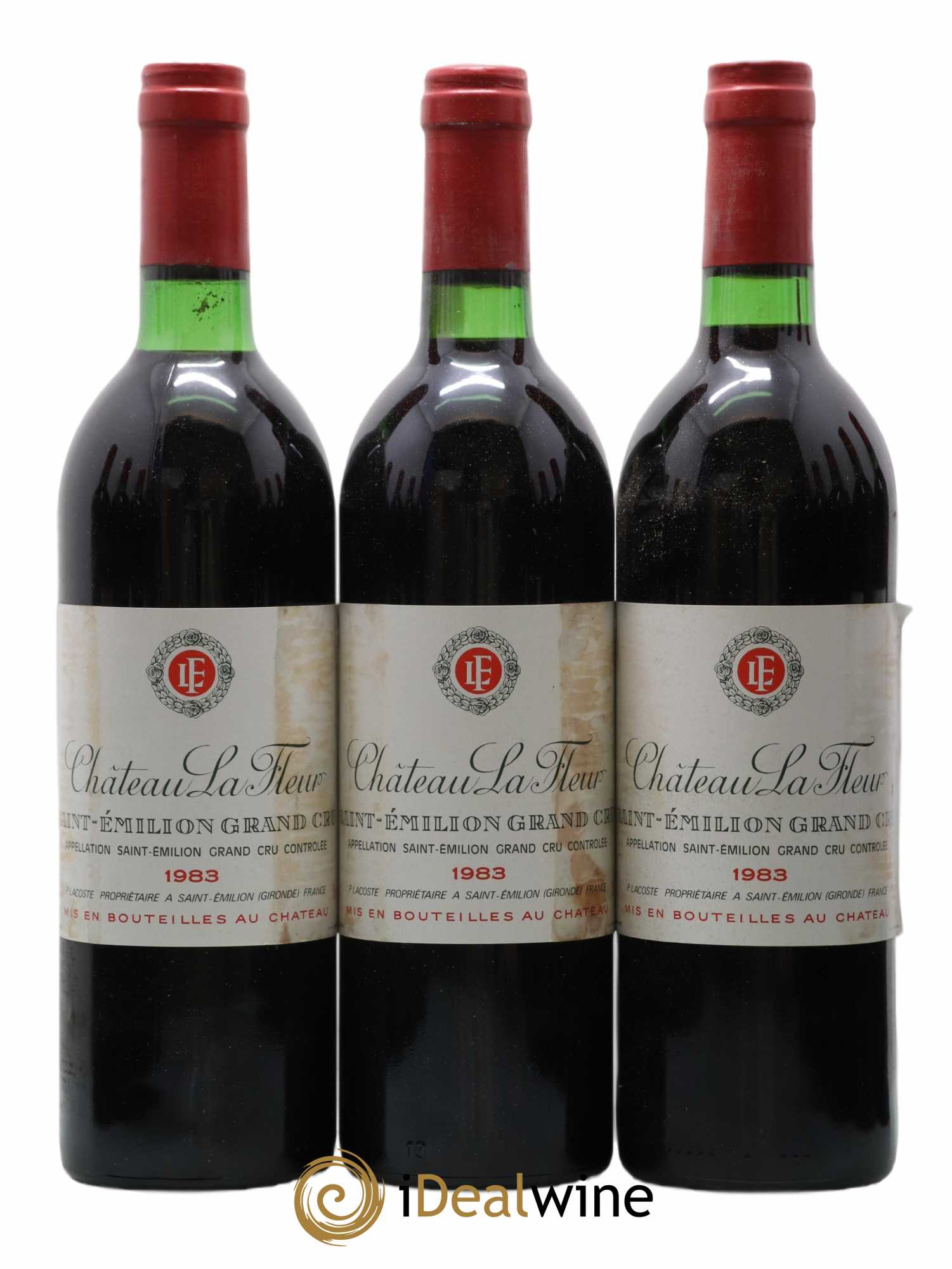 Château La Fleur 1983 - Lot de 12 bouteilles - 1