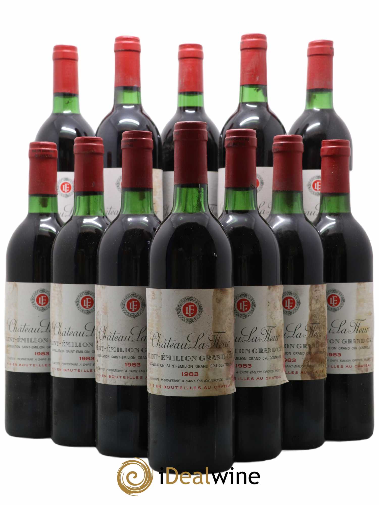 Château La Fleur 1983 - Lot de 12 bouteilles - 0