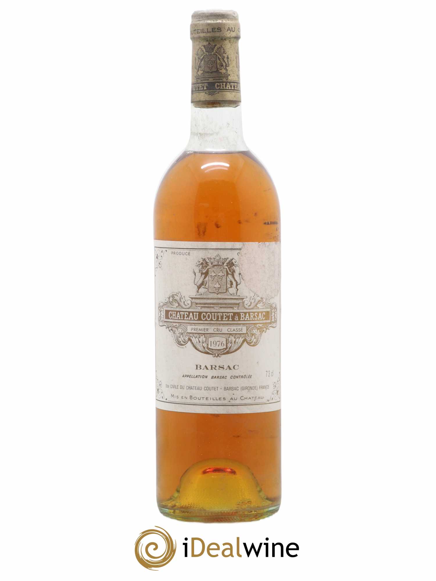 Château Coutet 1er Grand Cru Classé 1976 - Lotto di 1 bottiglia - 0