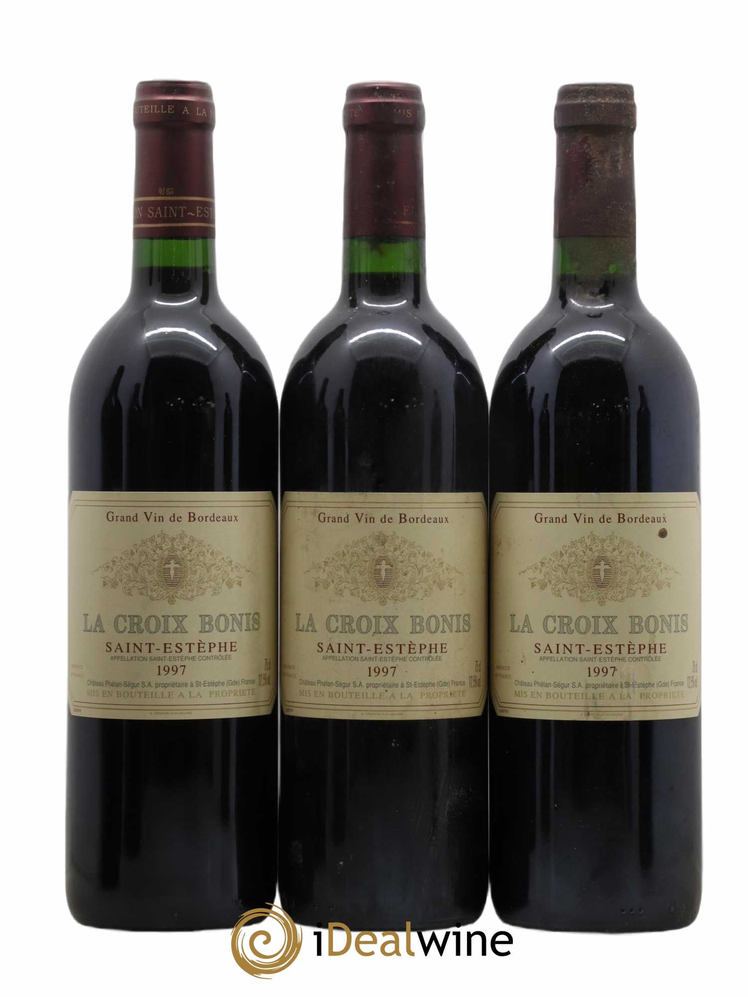 Saint-Estèphe Château La Croix Bonis 1997 - Lot de 6 bouteilles - 1