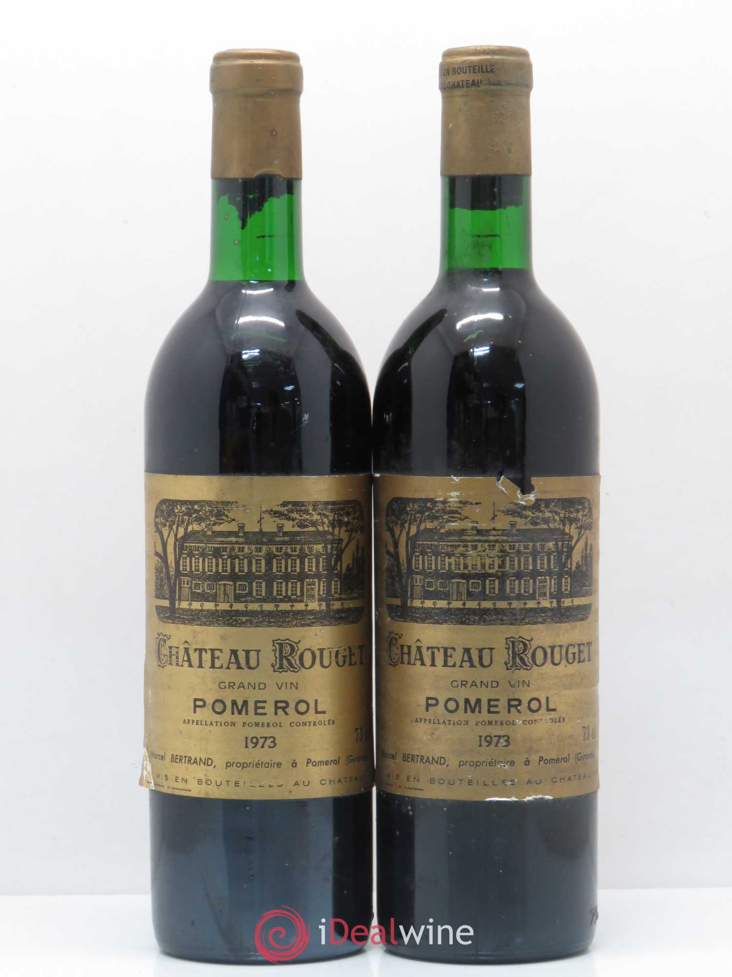 Château Rouget 1973 - Lotto di 2 bottiglie - 0