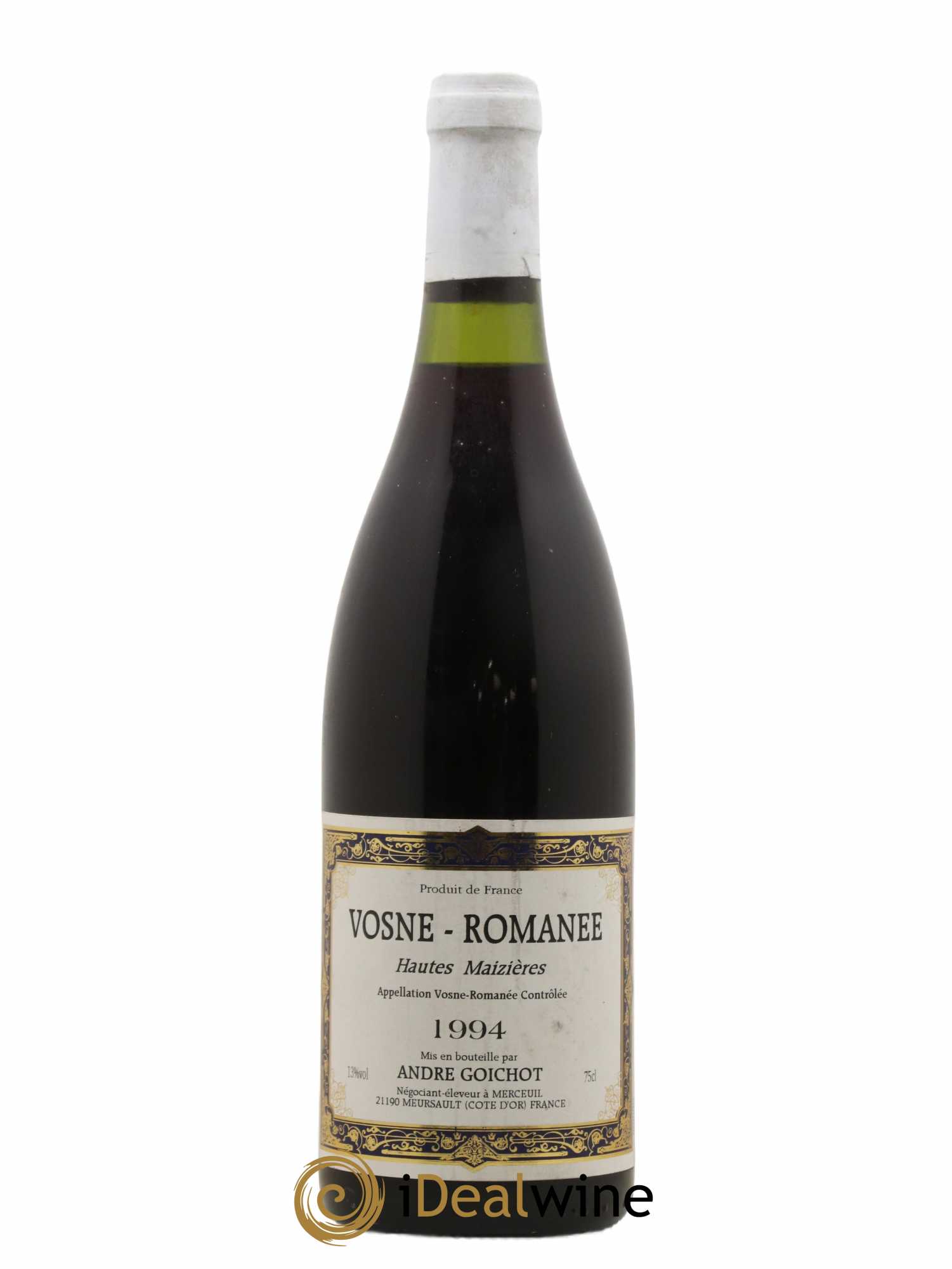 Vosne-Romanée Hautes Maizières, Domaine André Goichot 1994 - Posten von 1 Flasche - 0