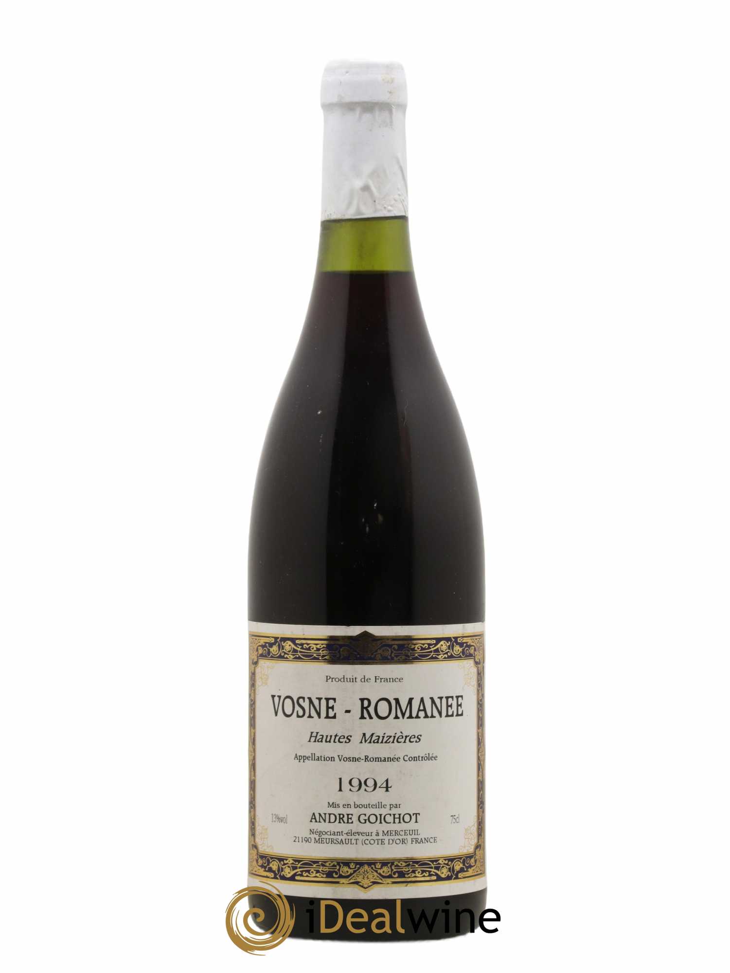 Vosne-Romanée Hautes Maizières, Domaine André Goichot 1994 - Posten von 1 Flasche - 0