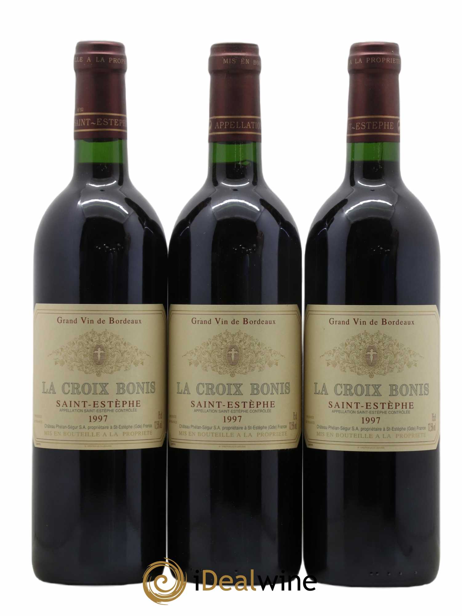 Saint-Estèphe Château La Croix Bonis 1997 - Lot of 12 bottles - 2