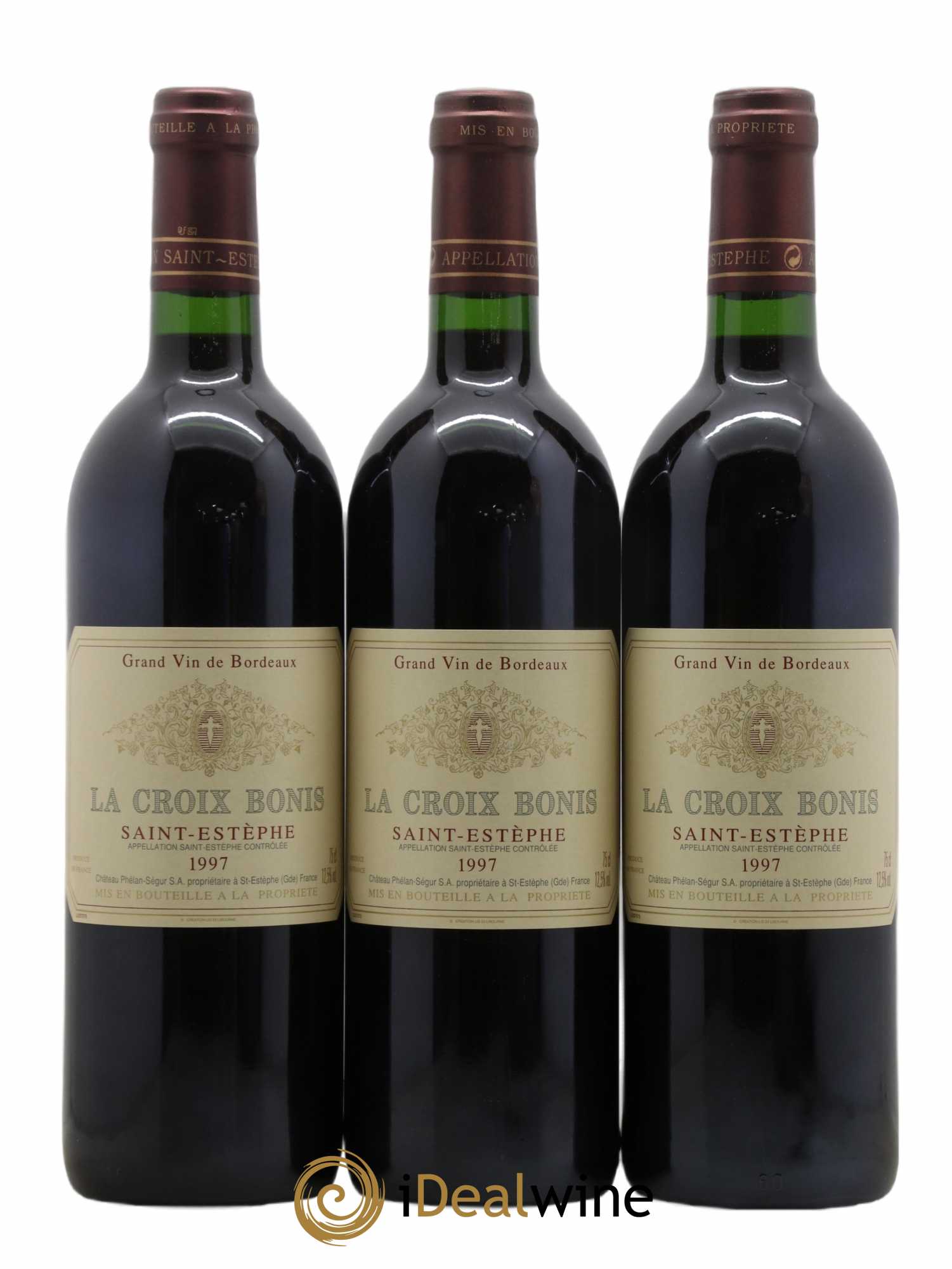 Saint-Estèphe Château La Croix Bonis 1997 - Lot of 12 bottles - 3