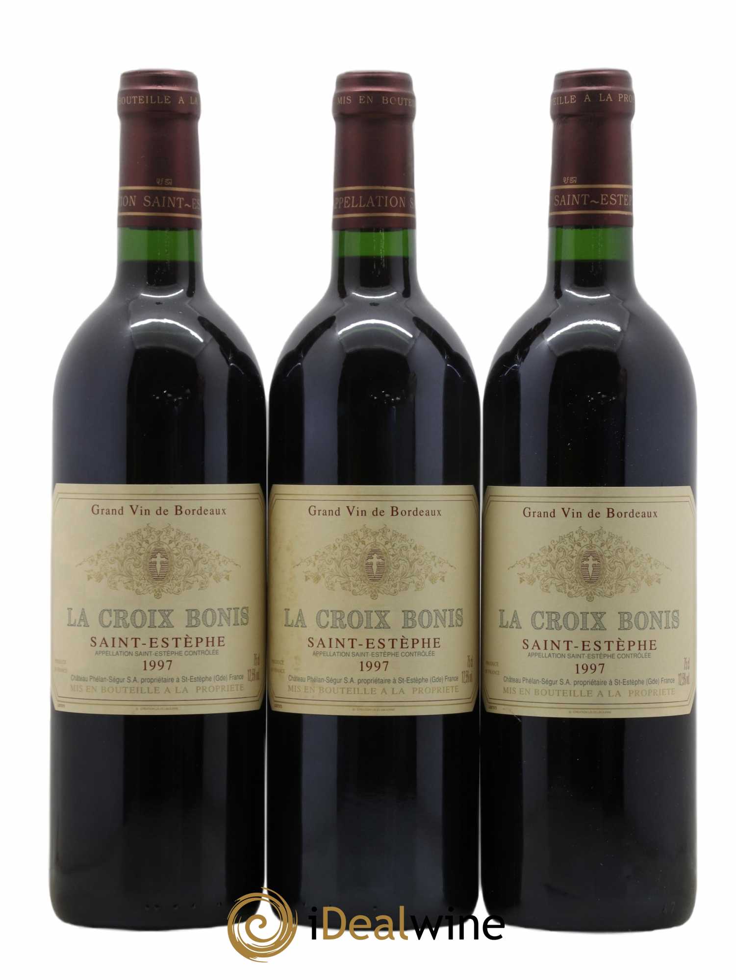 Saint-Estèphe Château La Croix Bonis 1997 - Lot of 12 bottles - 4