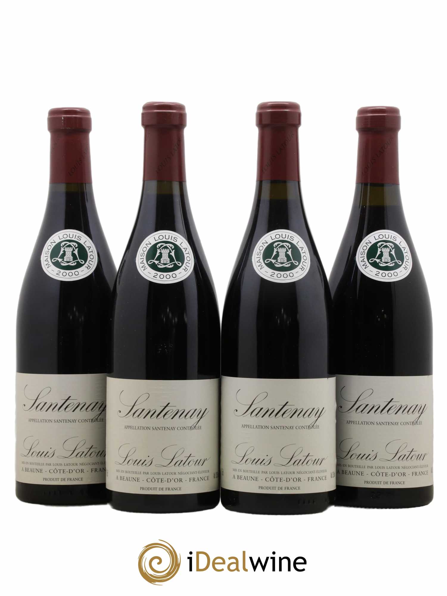 Santenay Louis Latour 2000 - Lot de 4 bouteilles - 0