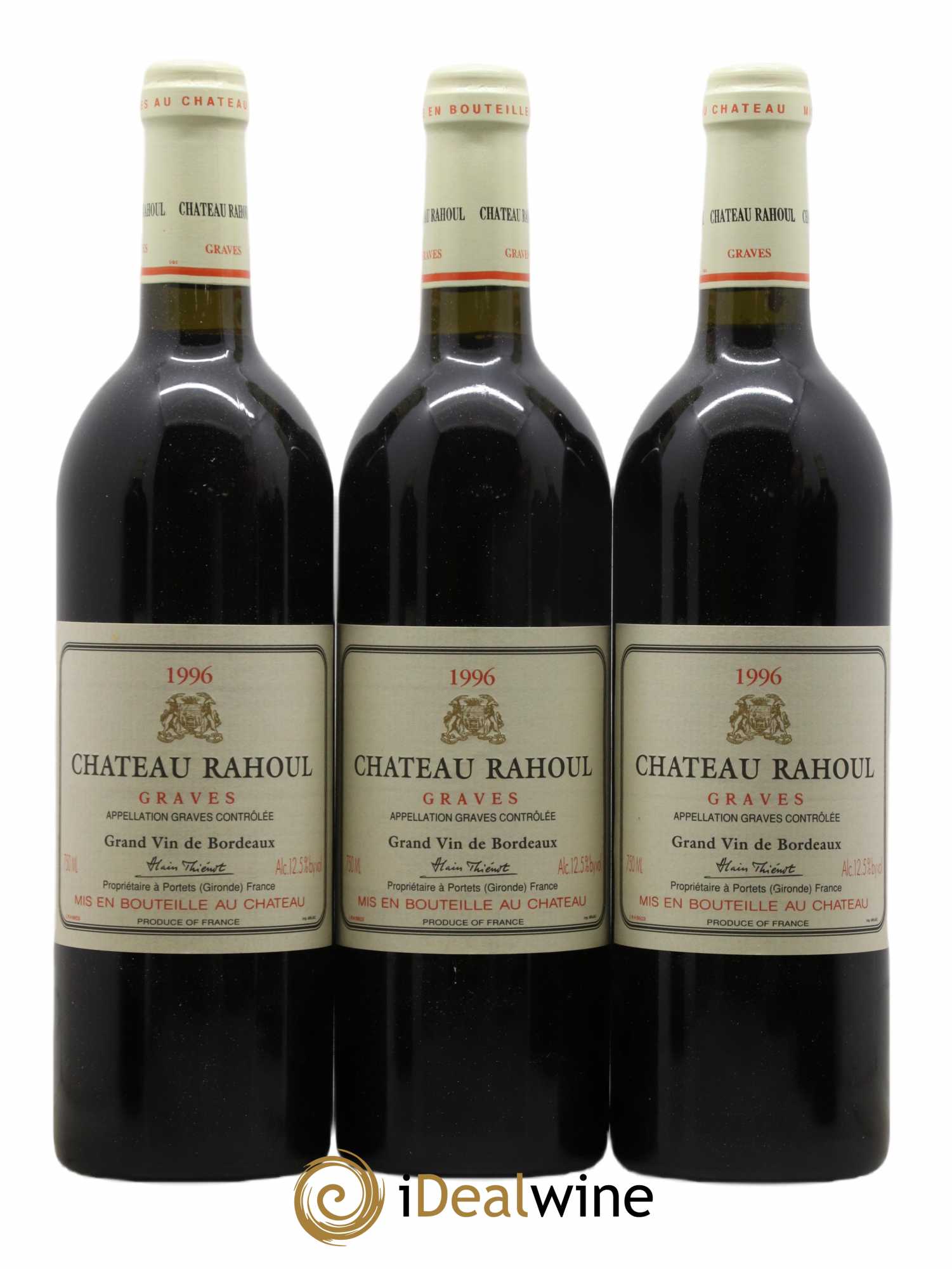 Château Rahoul 1996 - Lot de 6 bouteilles - 1