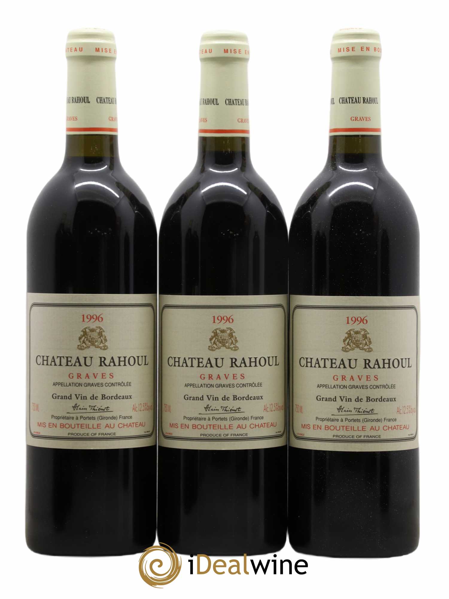 Château Rahoul 1996 - Lot de 6 bouteilles - 2