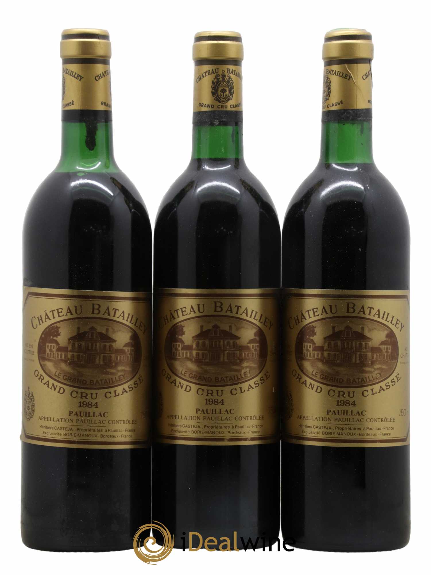 Château Batailley 5ème Grand Cru Classé 1984 - Lot de 12 bouteilles - 3