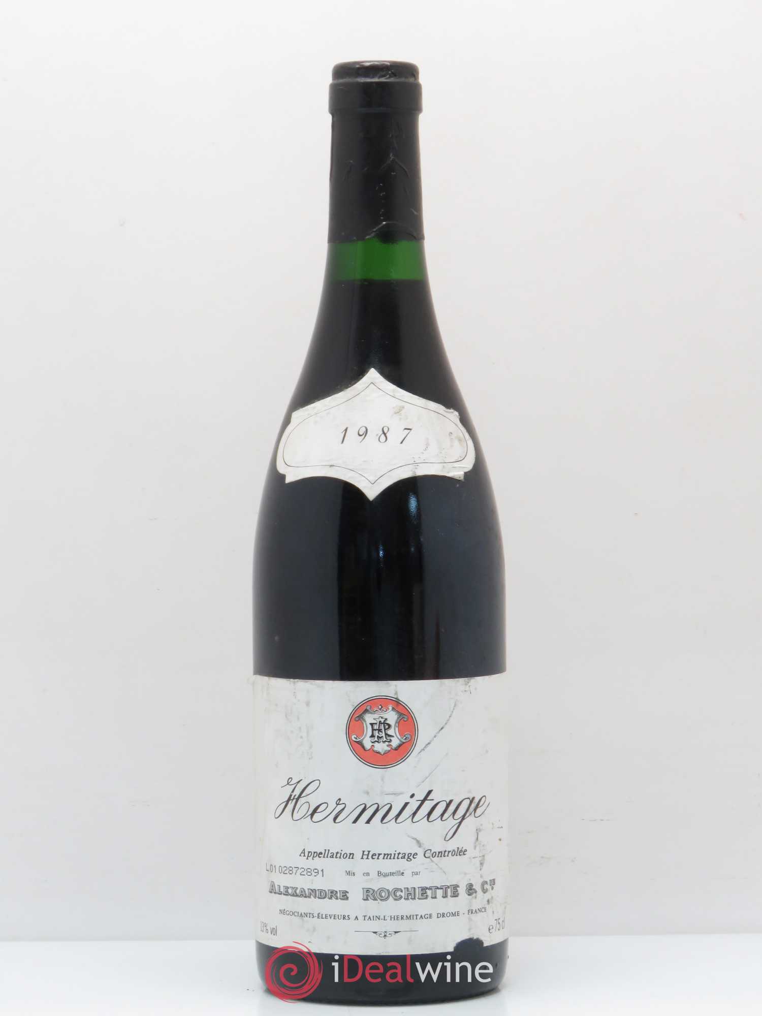 Hermitage A. Rochette & Cie 1987 - Lot de 1 bouteille - 0
