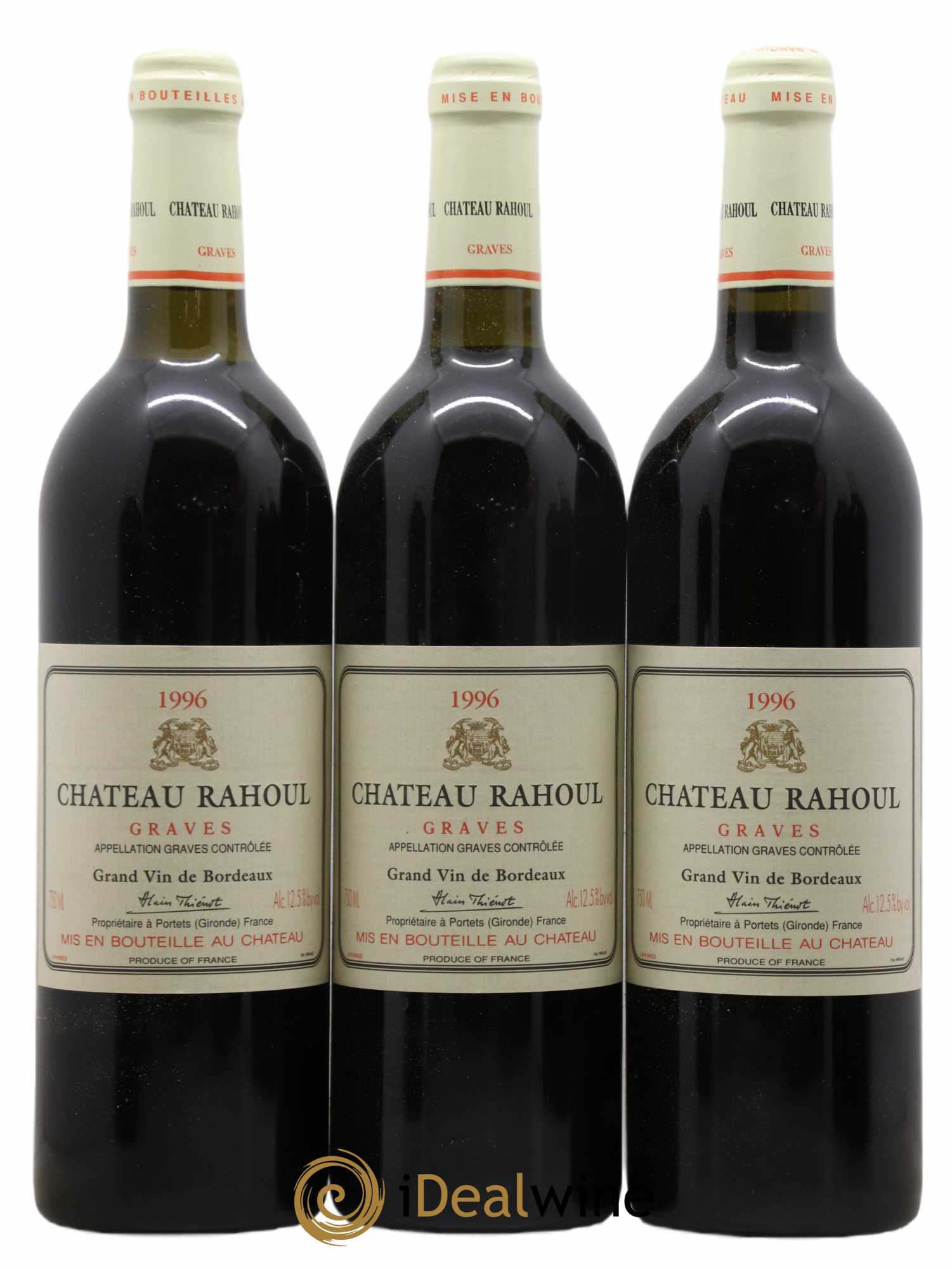 Château Rahoul 1996 - Lot de 12 bouteilles - 2