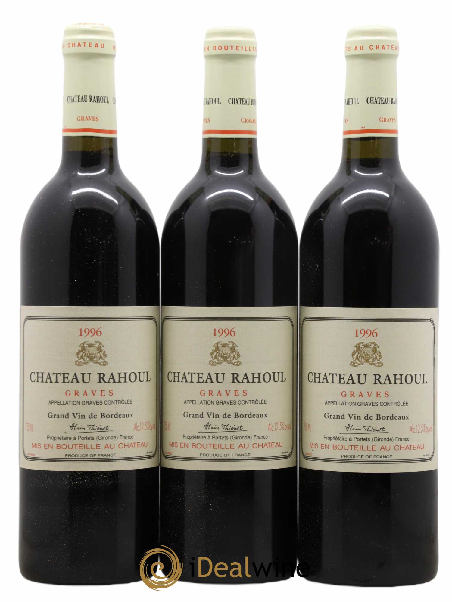 Château Rahoul 1996 - Lot de 12 bouteilles - 3
