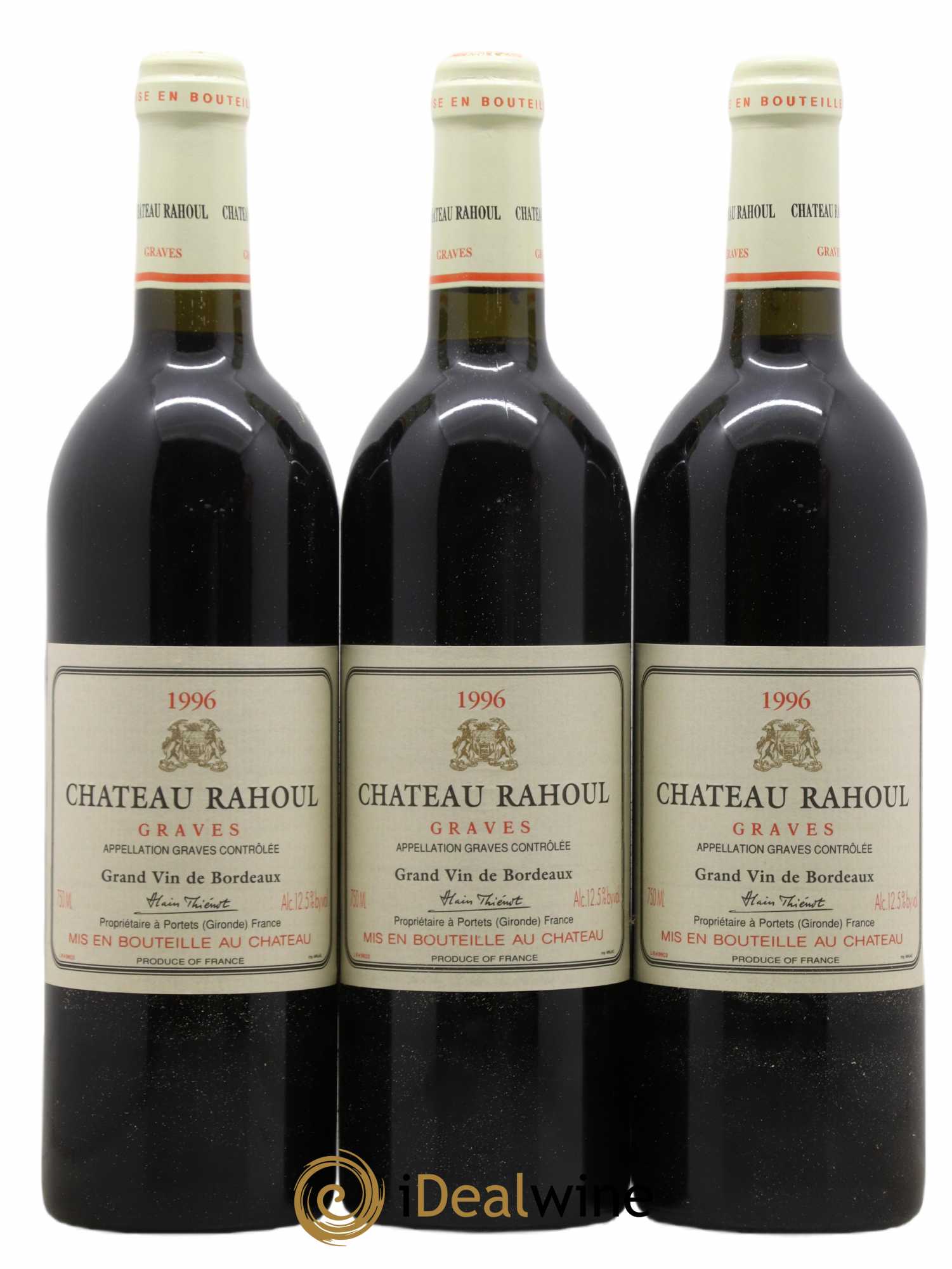 Château Rahoul 1996 - Lot de 12 bouteilles - 4