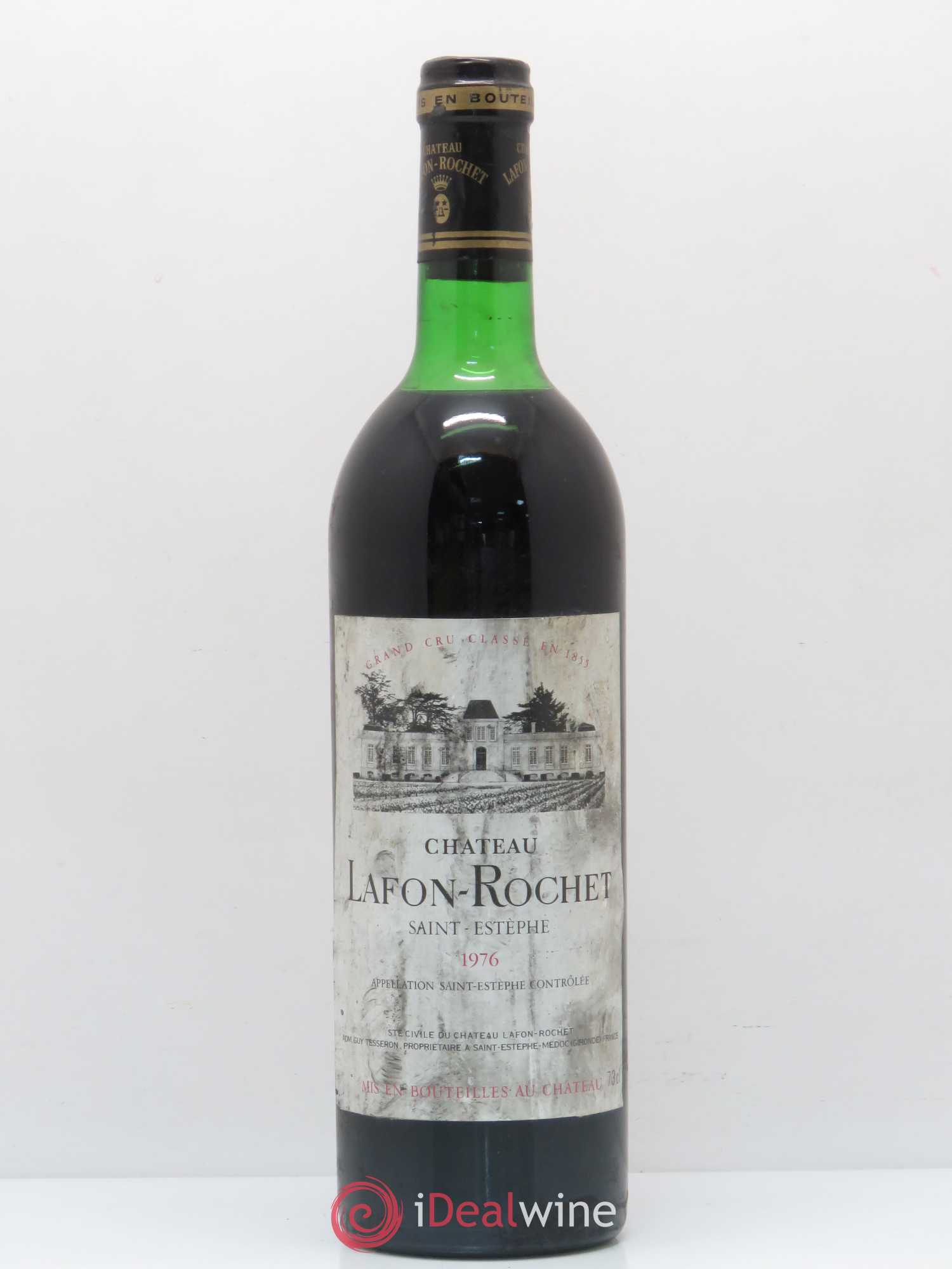 Château Lafon Rochet 4ème Grand Cru Classé 1976 - Lot de 1 bouteille - 0
