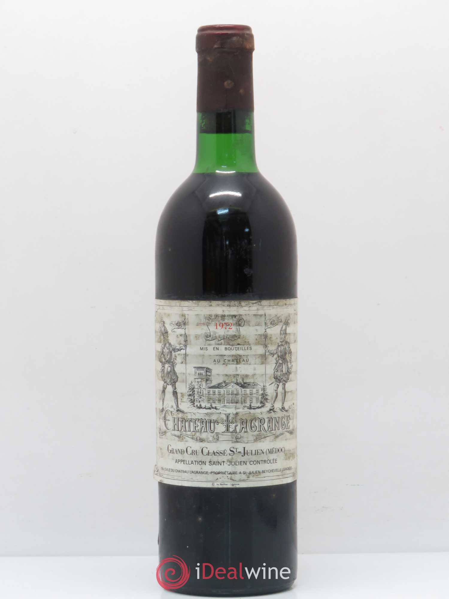 Château Lagrange 3ème Grand Cru Classé 1972 - Lot de 1 bouteille - 0