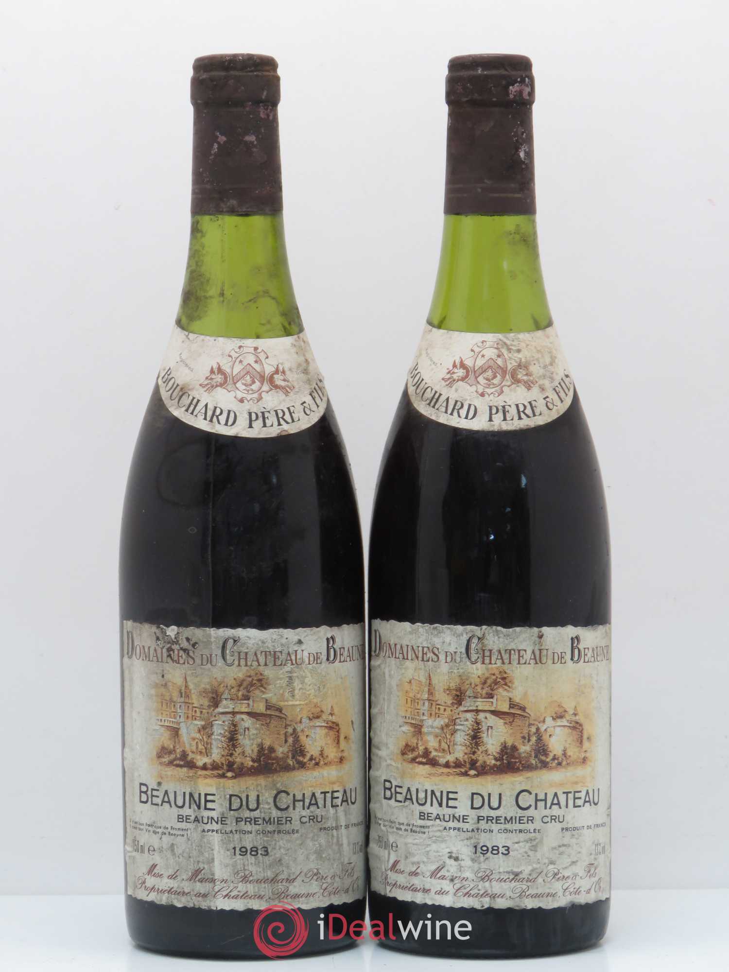 Beaune 1er Cru du Château Bouchard Père & Fils 1983 - Lot de 2 bouteilles - 0