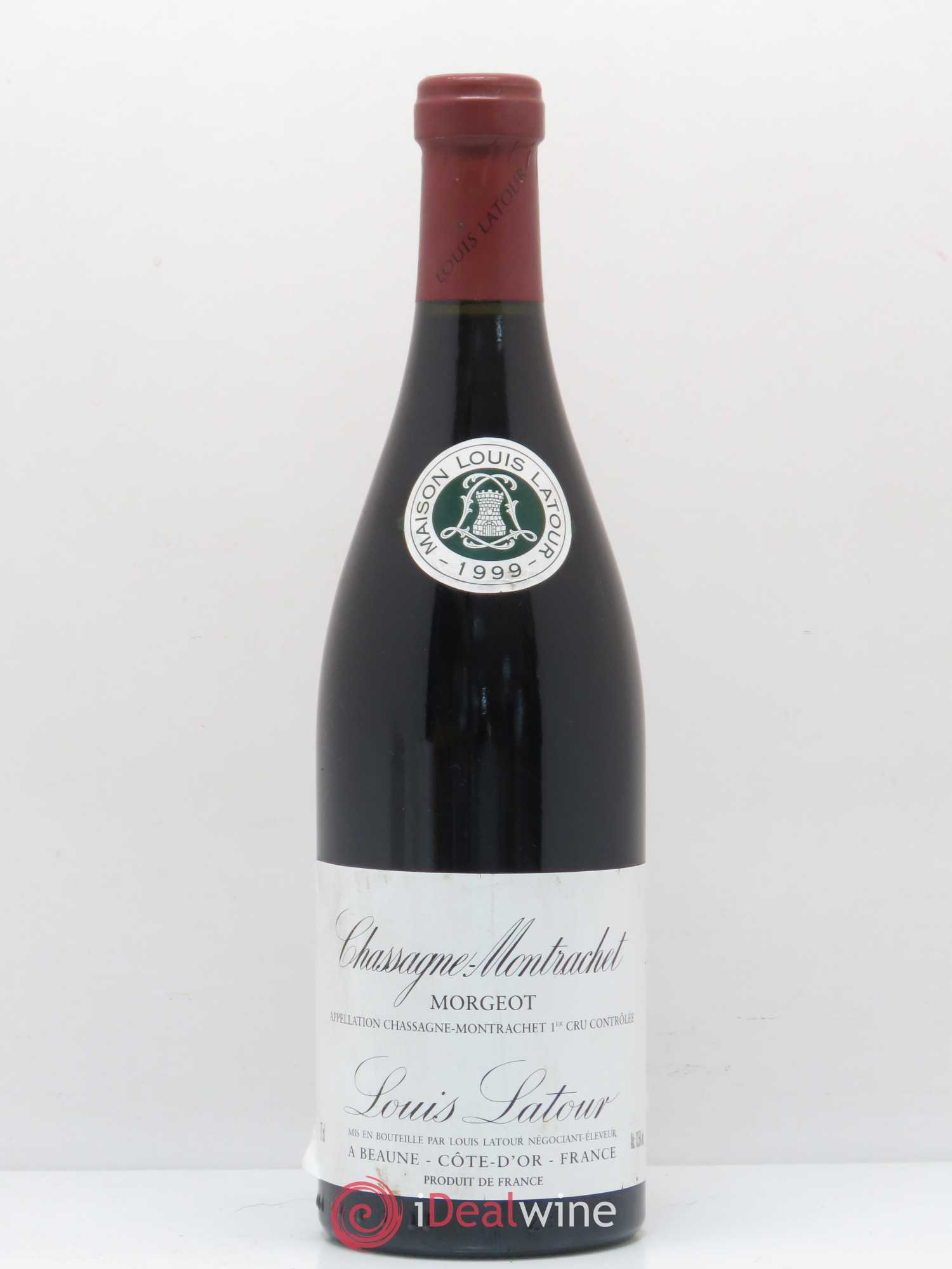 Chassagne-Montrachet 1er Cru Morgeot Louis Latour 1999 - Lot de 1 bouteille - 0